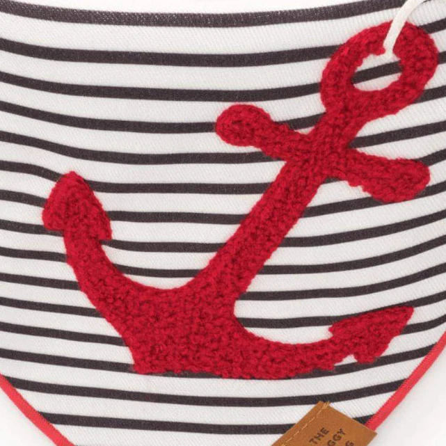 Anchor Applique Dog Bandana - Image 7