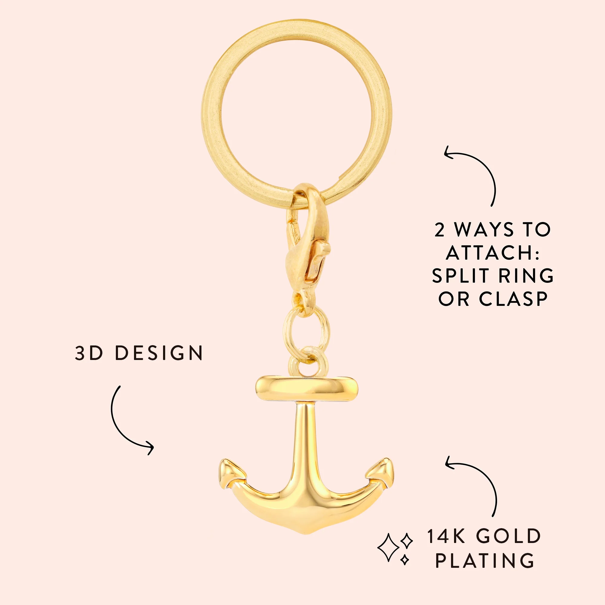 Anchor Collar Charm - Image 4