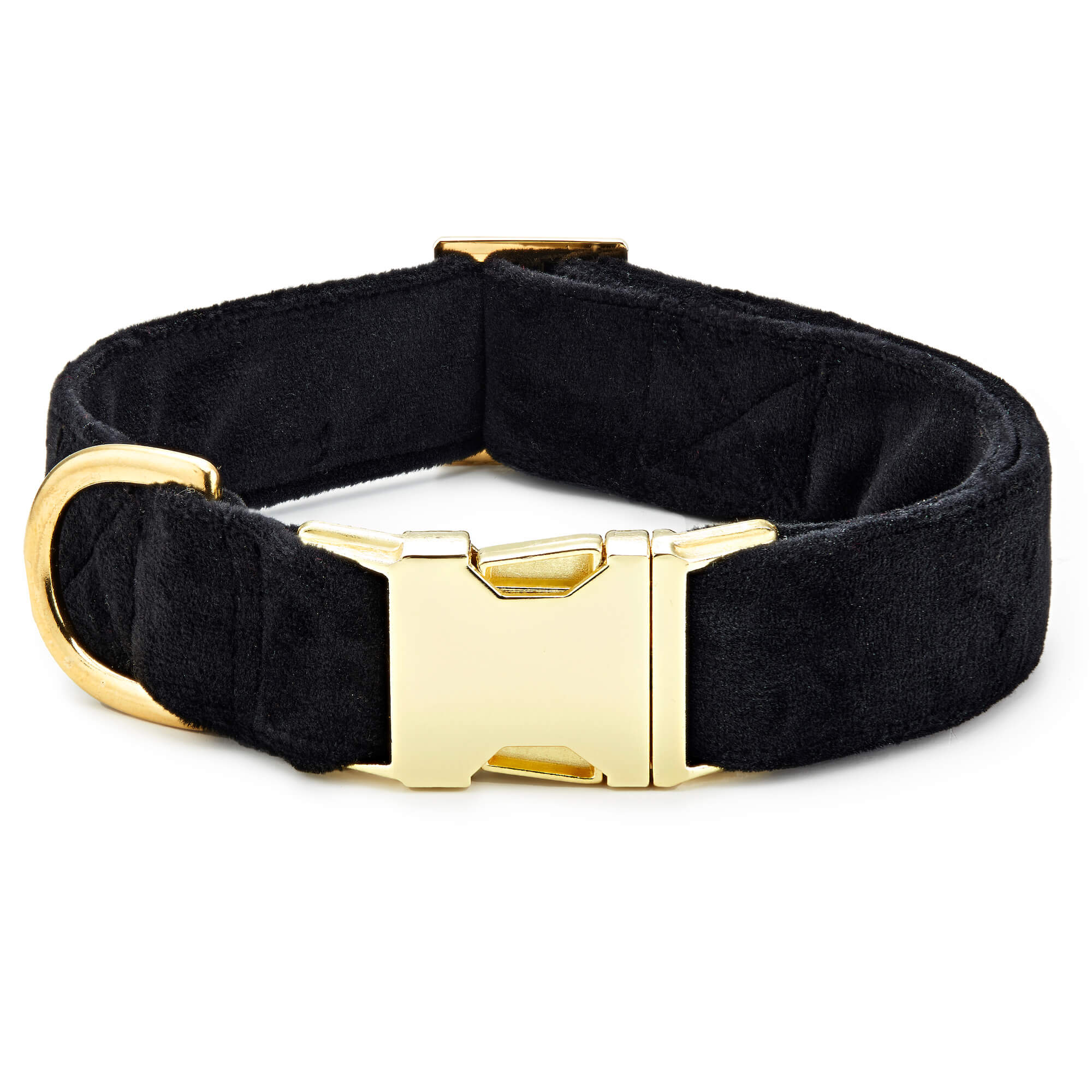 Black Velvet Dog Collar - Image 4