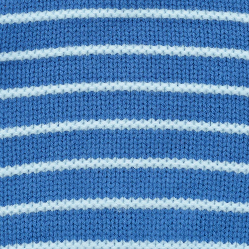 Blue Stripe Quarter-Zip Dog Sweater - Image 12