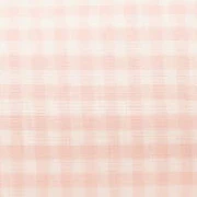 Blush Pink Gingham Bolster Dog Bed - Image 13