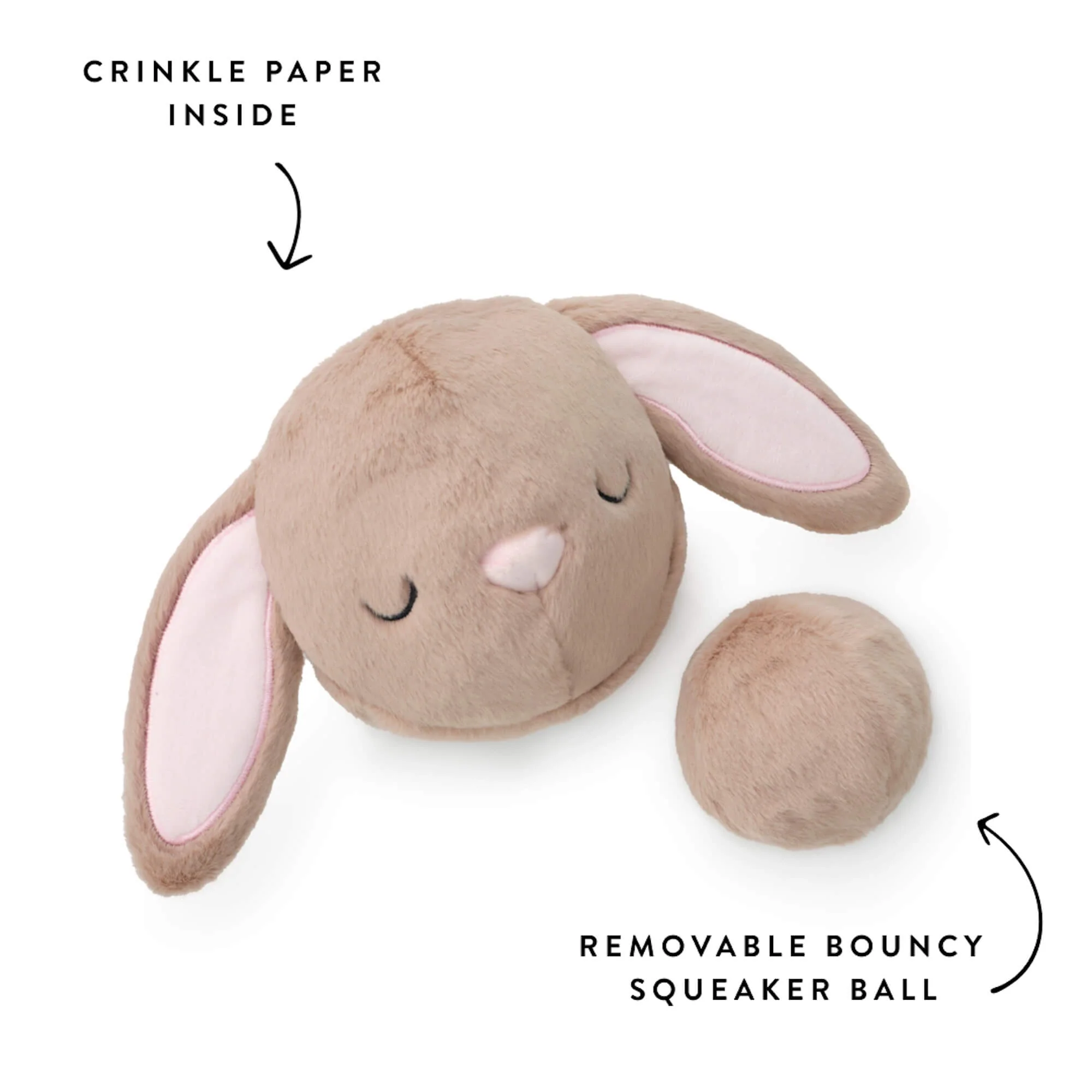 Bunny 2-in-1 Bounce Dog Toy - Image 3