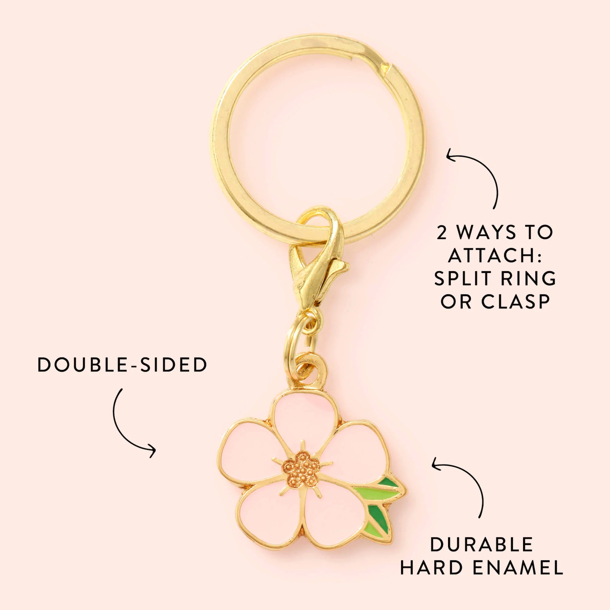 Cherry Blossom Collar Charm Set - Image 4