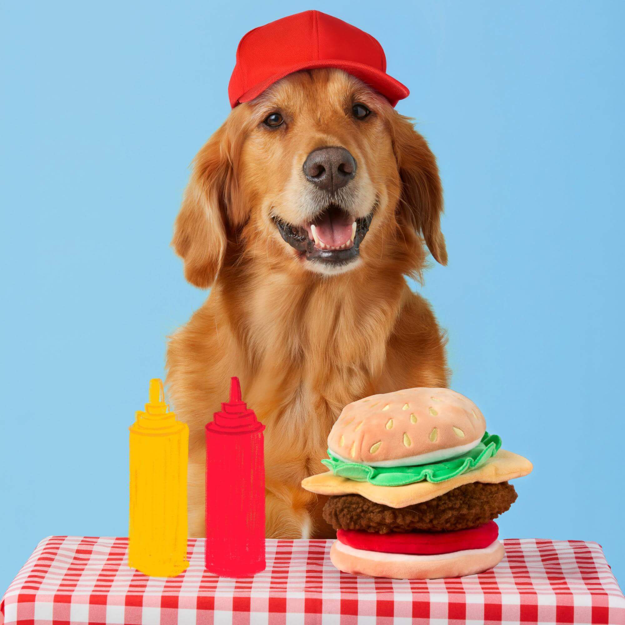 Cheeseburger Interactive Snuffle Dog Toy - Image 8
