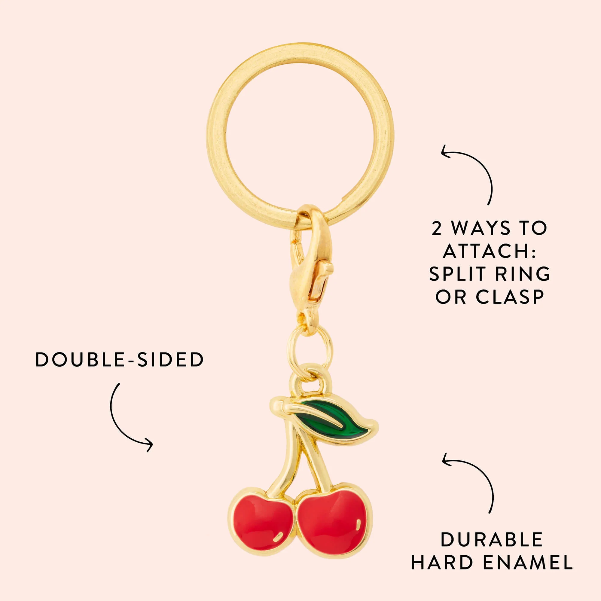 Cherries Collar Charm - Image 4