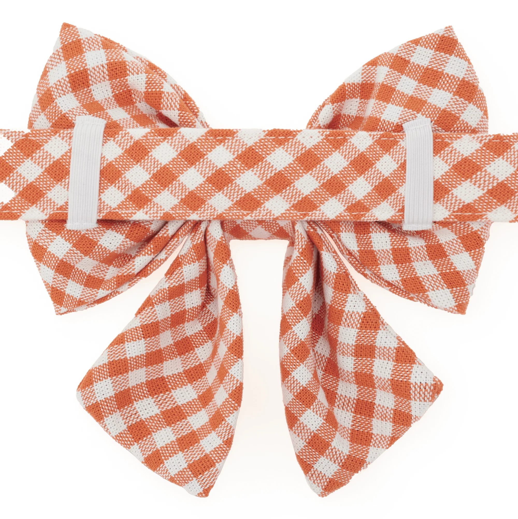 Cider Gingham Lady Dog Bow - Image 3