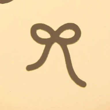 Circle Pet ID Tag: Bow Icon - Image 6