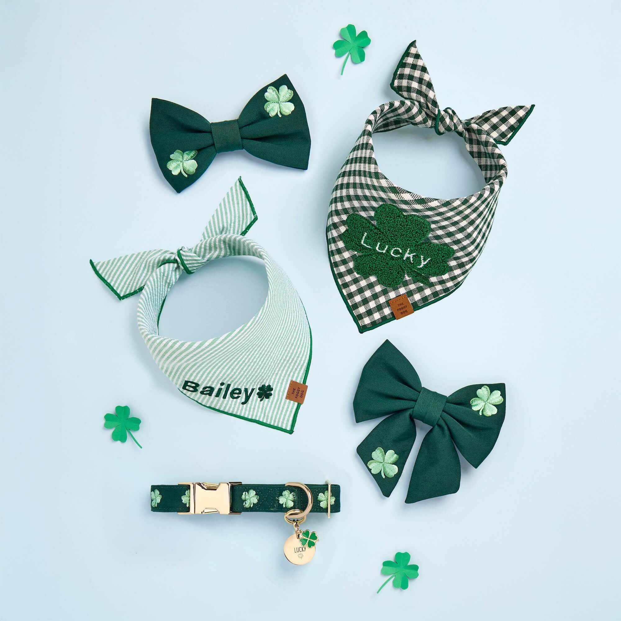 Lucky Clover Collar Charm - Image 7