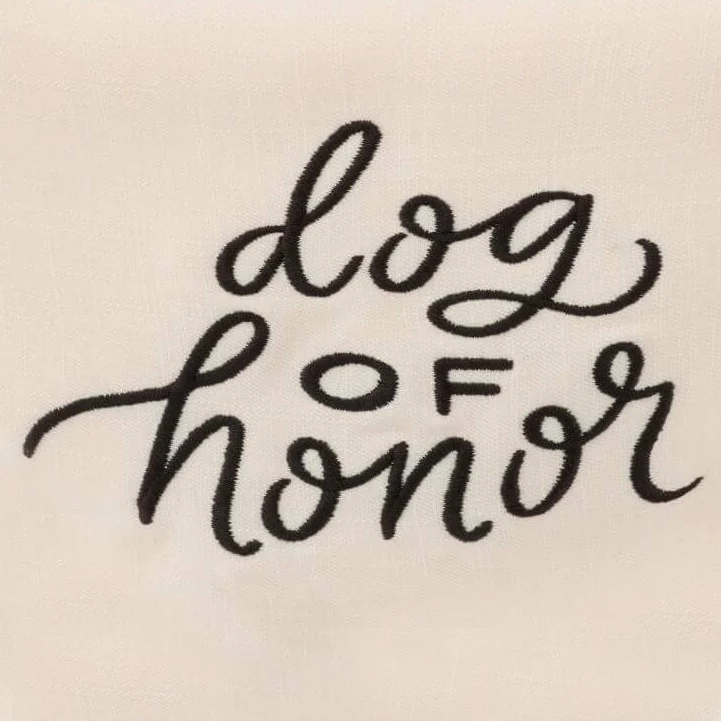 Dog of Honor Embroidered Dog Bandana - Image 5