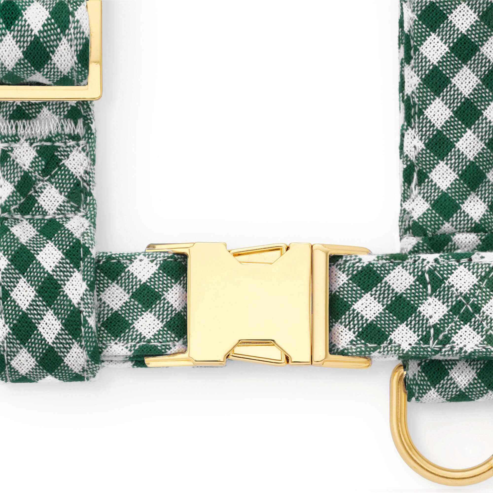 Evergreen Gingham Harness Walk Set - Image 3