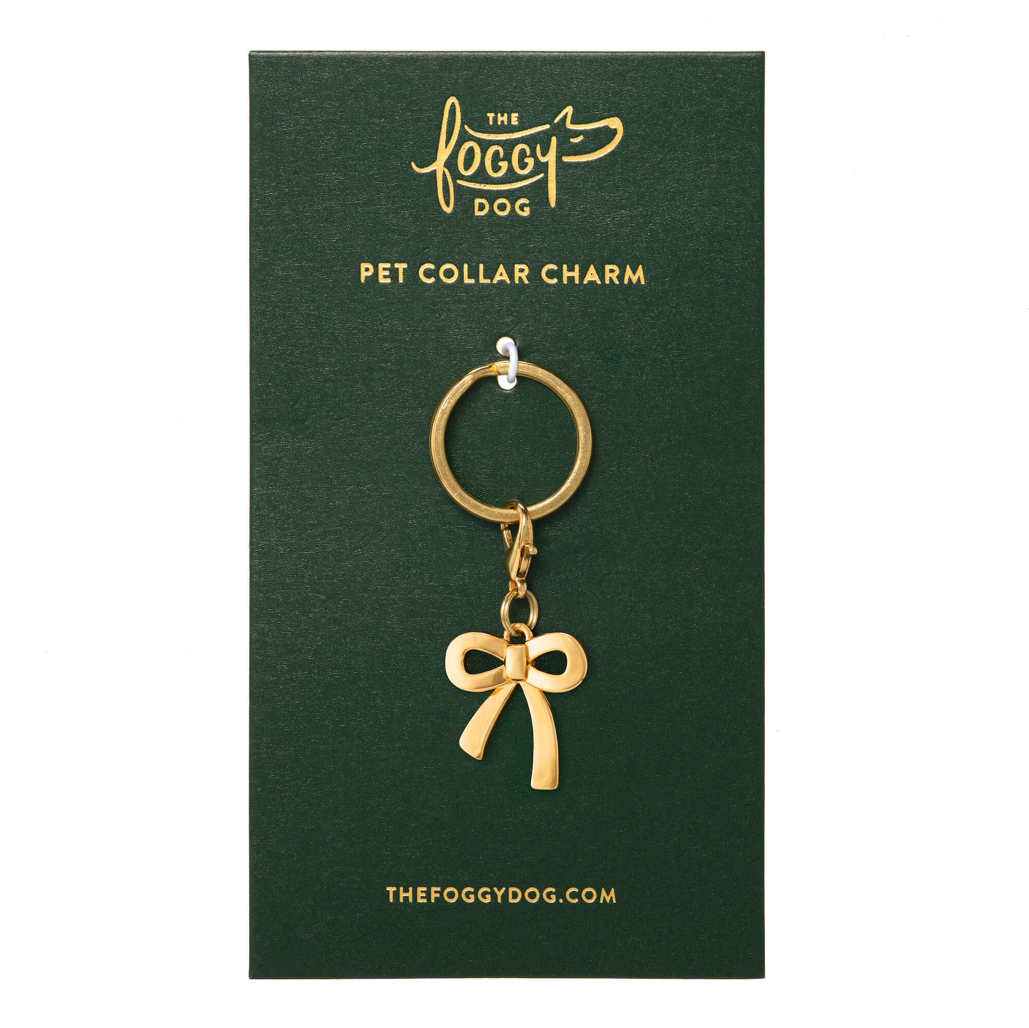 Gold Bow Collar Charm - Image 9