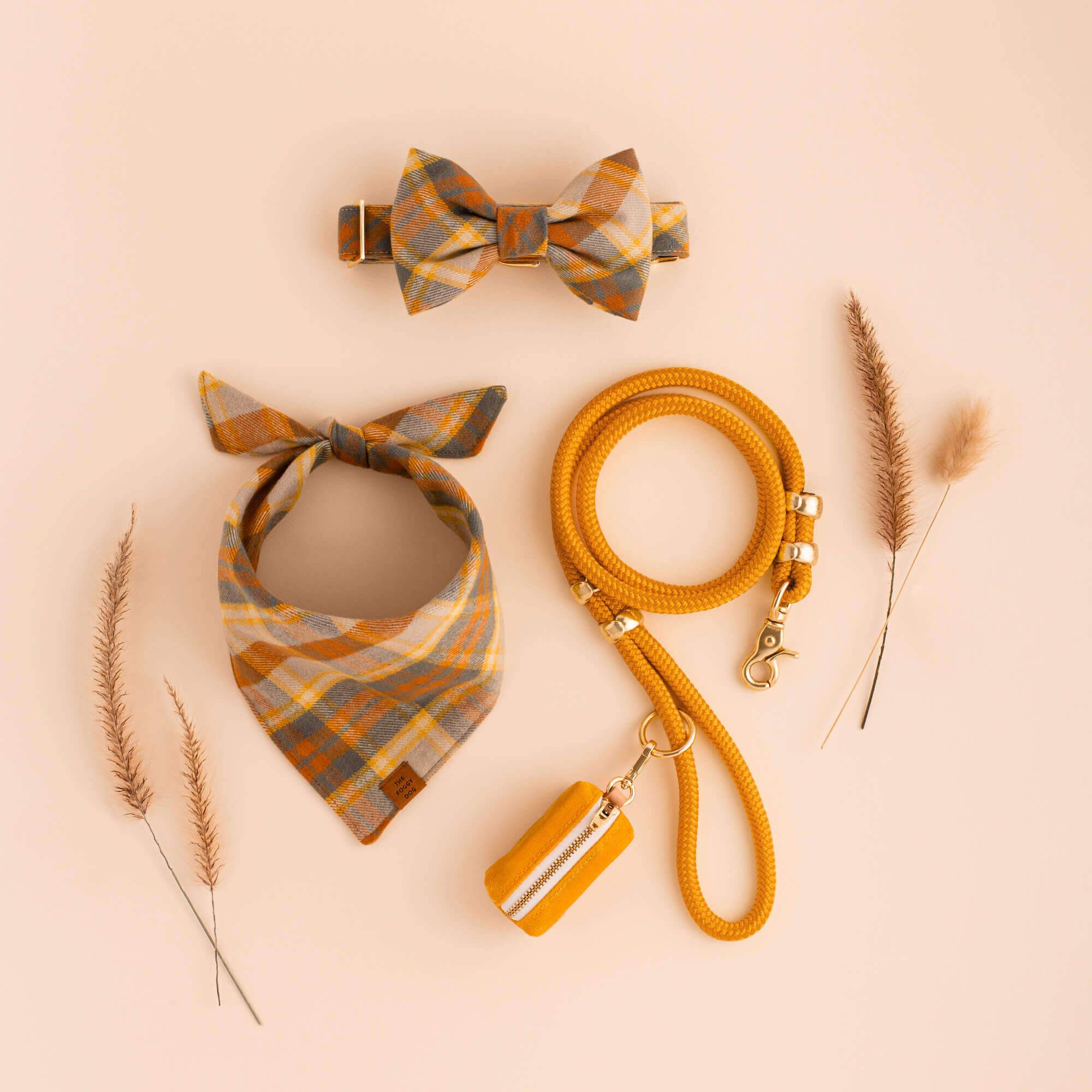 Goldenrod Marine Rope Dog Leash - Image 12