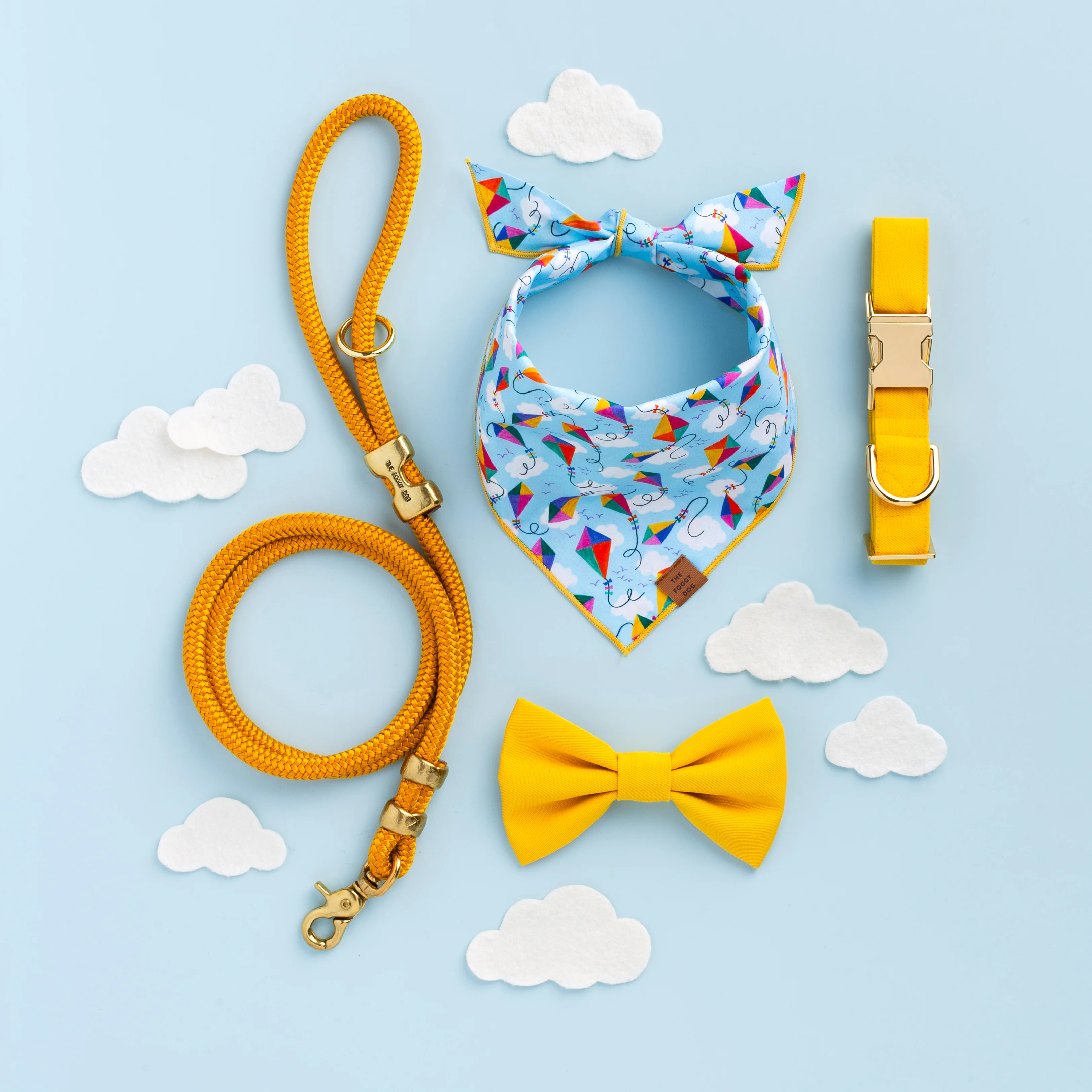 Goldenrod Marine Rope Dog Leash - Image 6