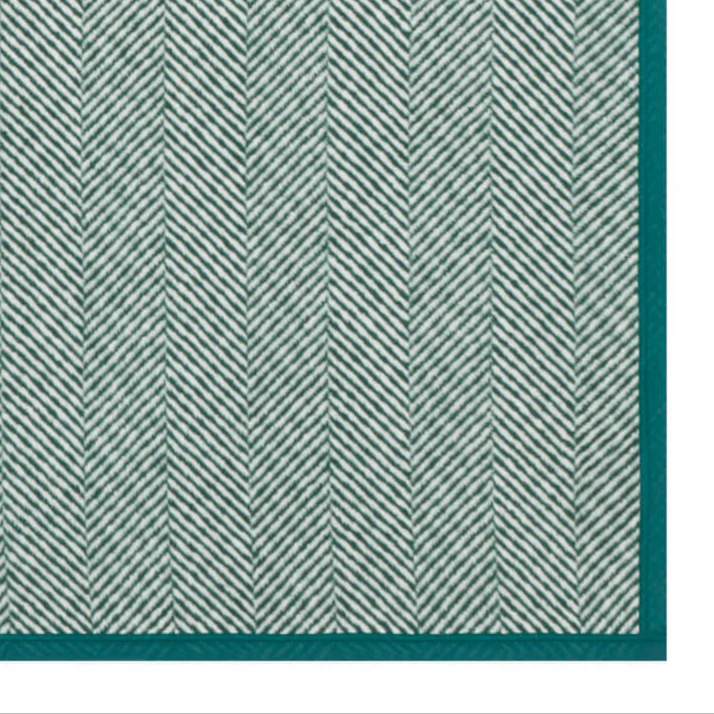 ChappyWrap Harborview Herringbone Evergreen Dog Blanket - Image 2