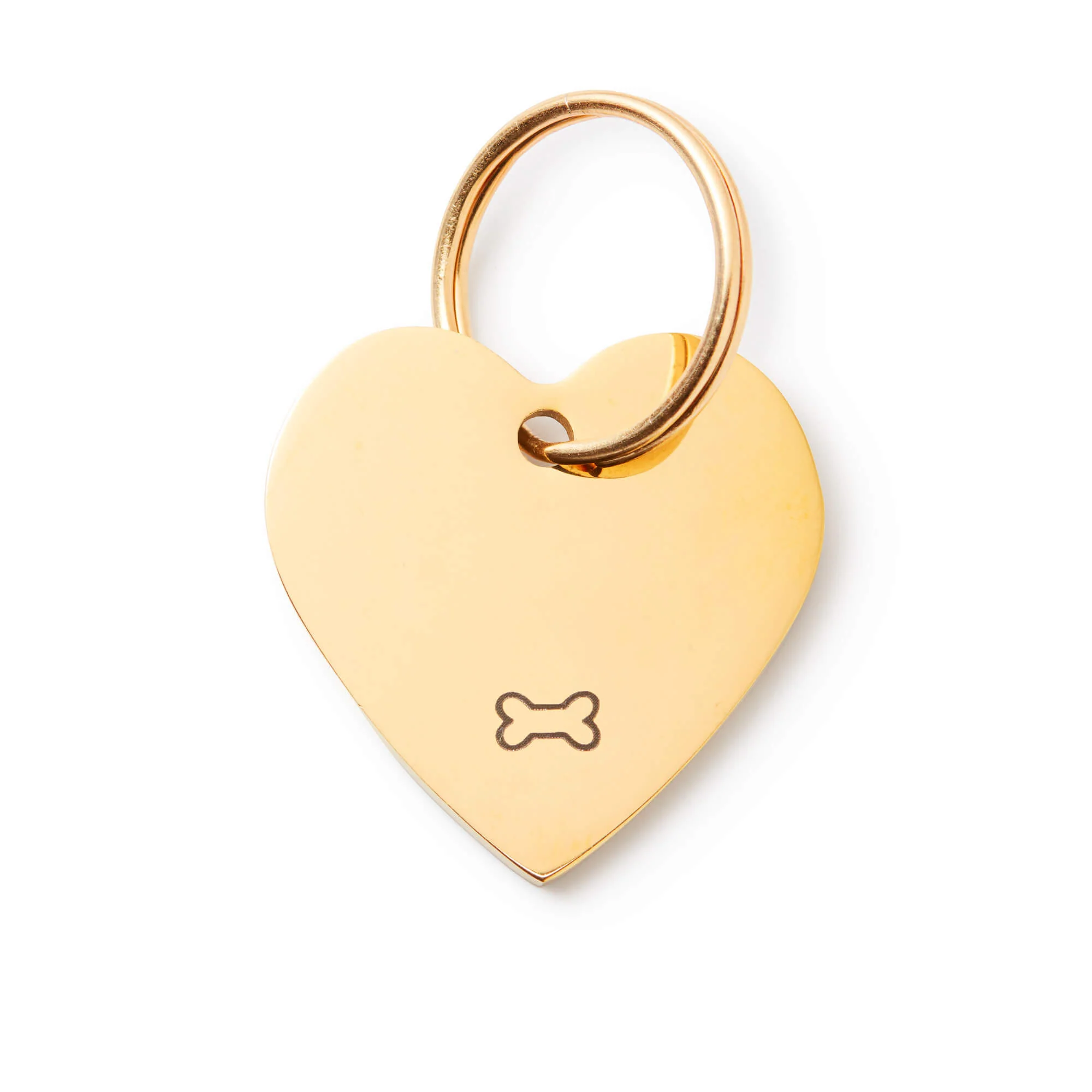 Heart Pet ID Tag: Bone Icon - Image 2
