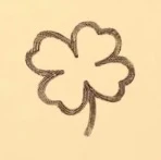 Circle Pet ID Tag: Clover Icon - Image 7