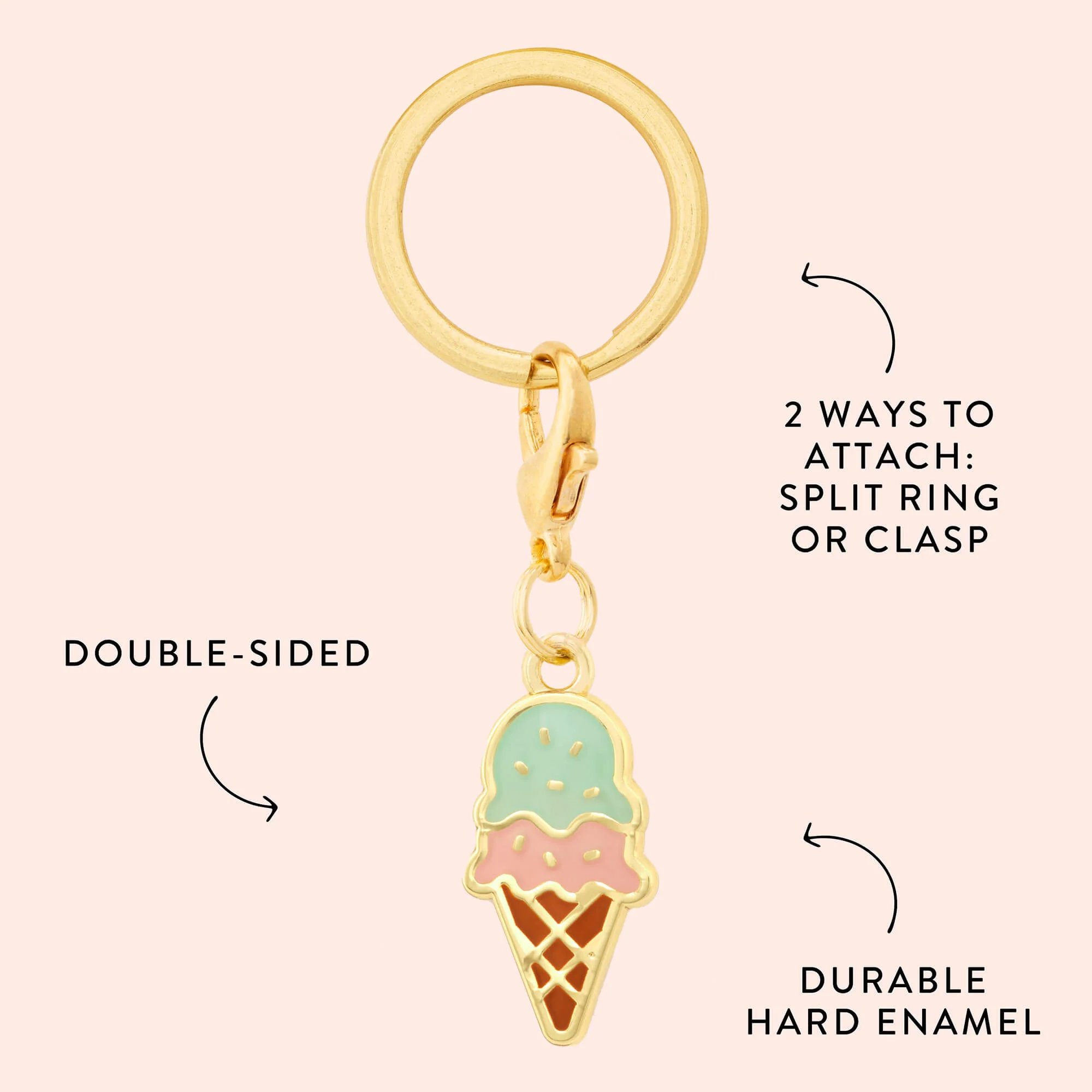 Ice Cream Collar Charm - Image 3