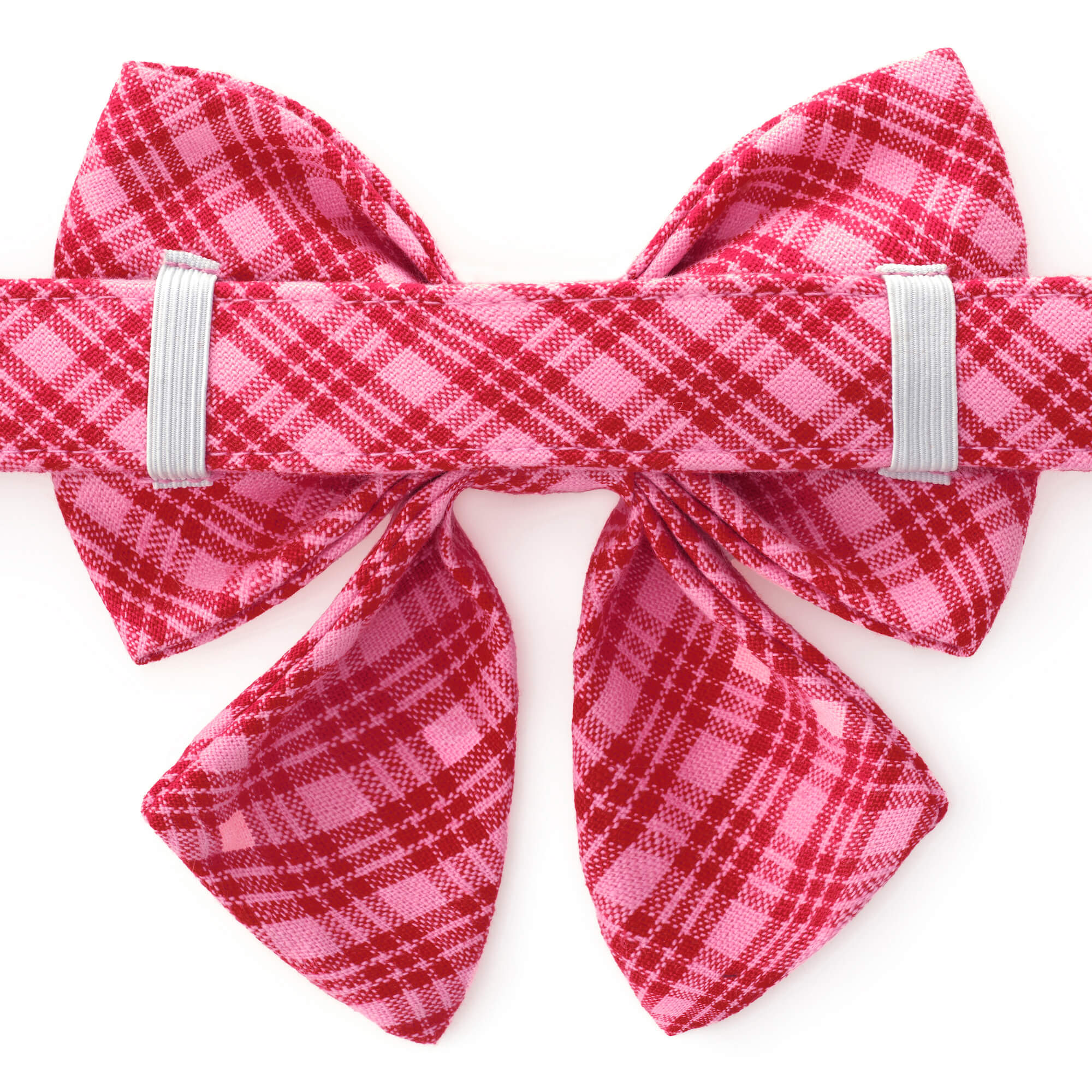 Heather Taylor Home x TFD Katherine Plaid Valentine Lady Bow Collar - Image 2