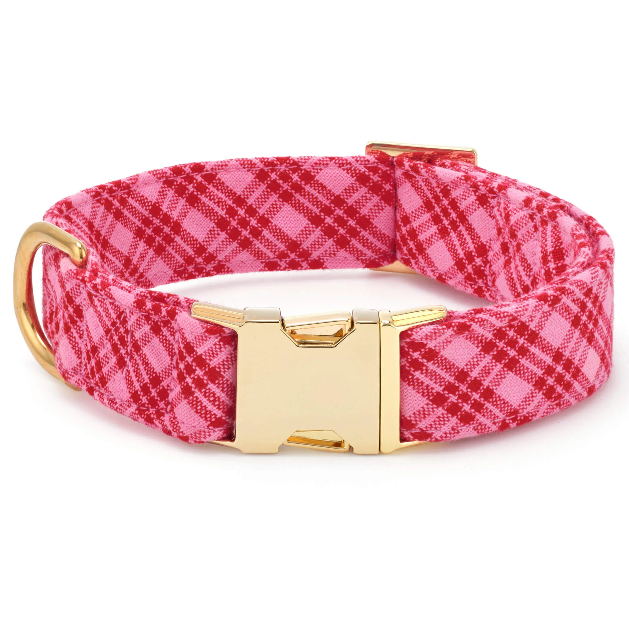 Heather Taylor Home x TFD Katherine Plaid Valentine Lady Bow Collar - Image 3