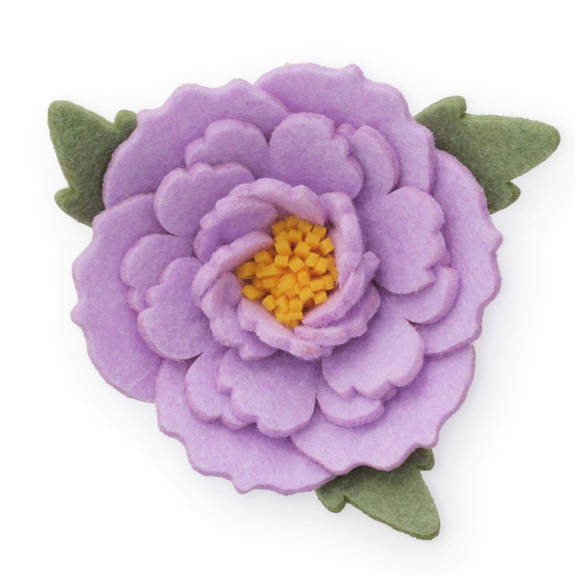 Lilac Peony Dog Collar Flower - Image 6