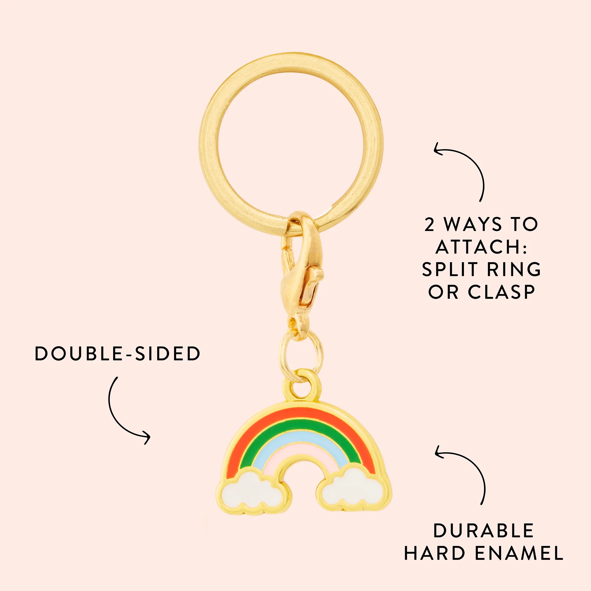 Lucky Rainbow Collar Charm Set - Image 7