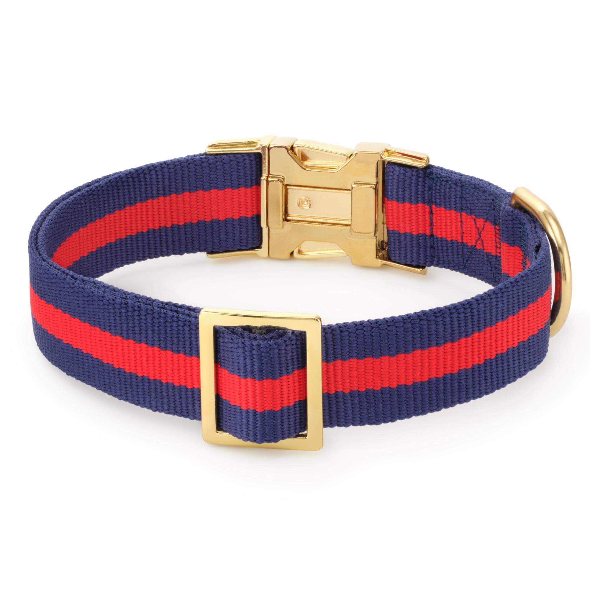Mariner Striped Webbing Dog Collar - Image 3