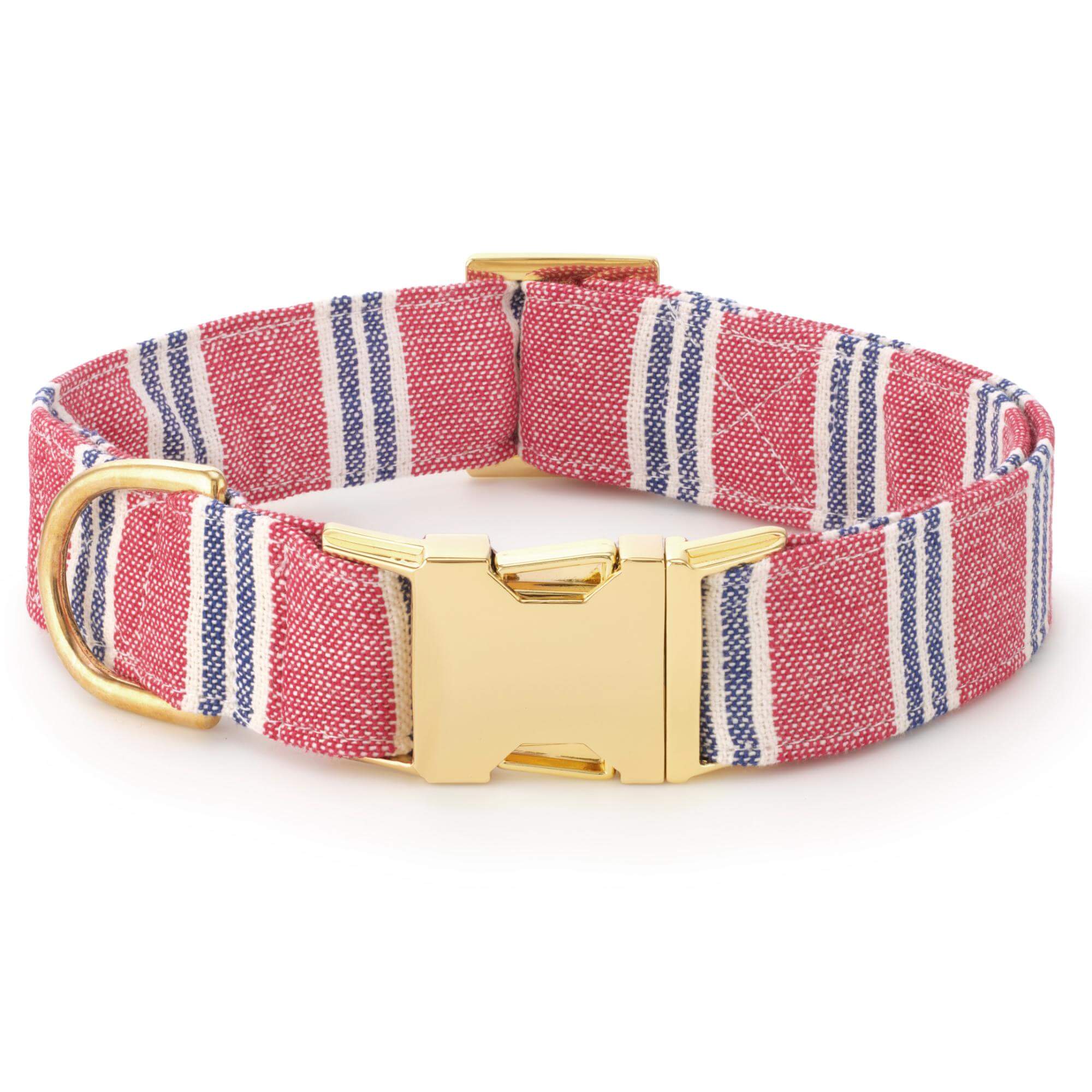 Nantucket Stripe Bow Tie Collar - Image 2