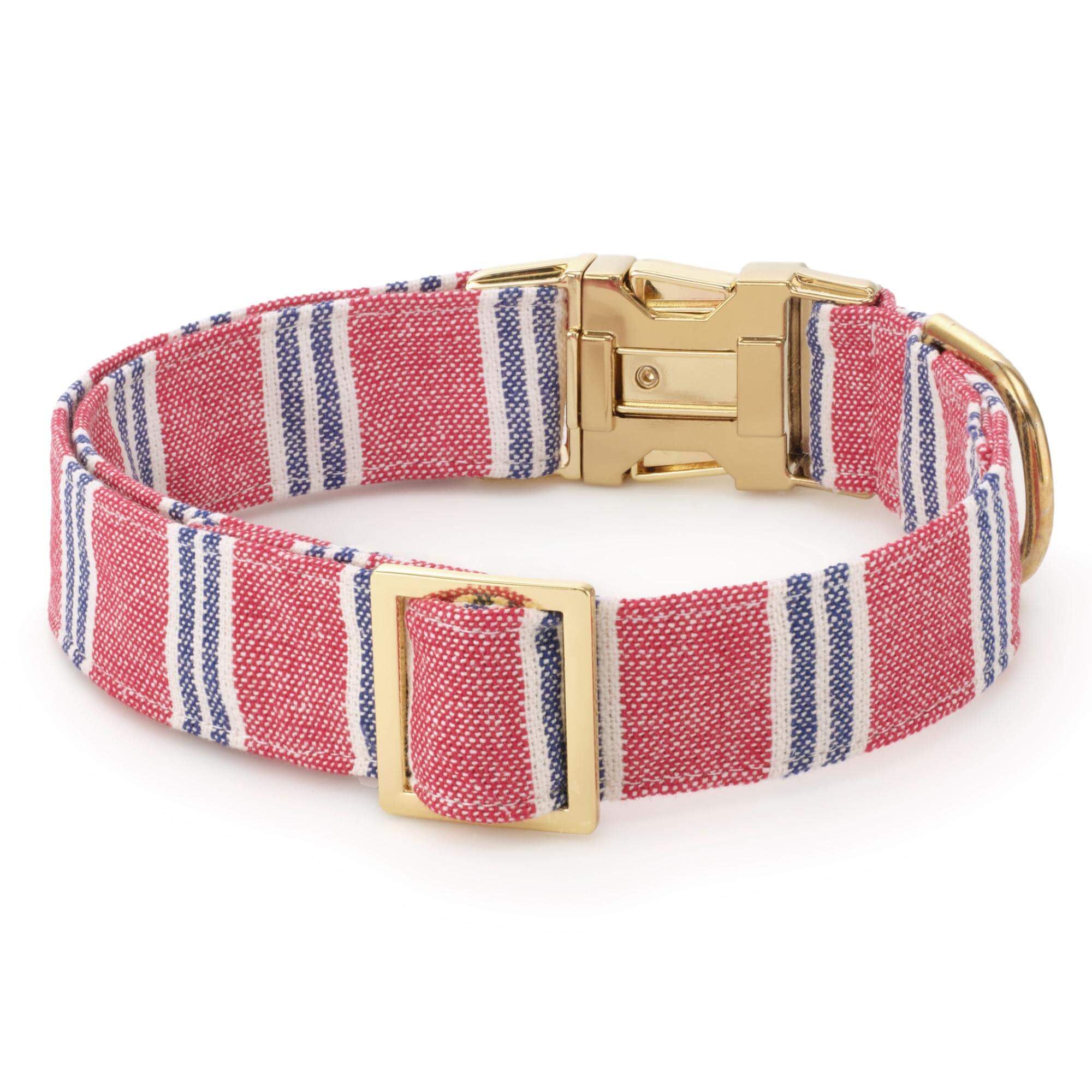 Nantucket Stripe Dog Collar - Image 3