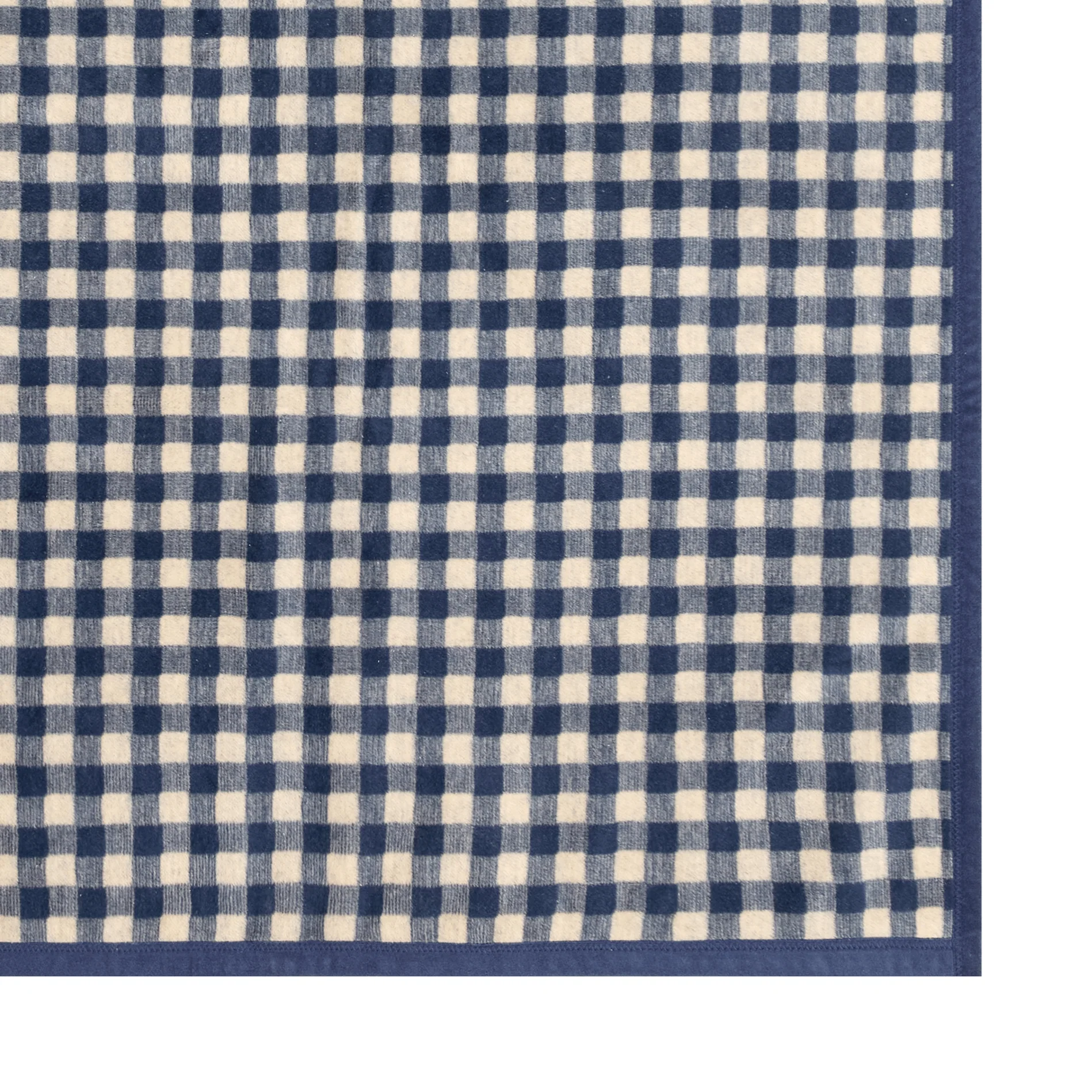 ChappyWrap Navy Gingham Dog Blanket - Image 6