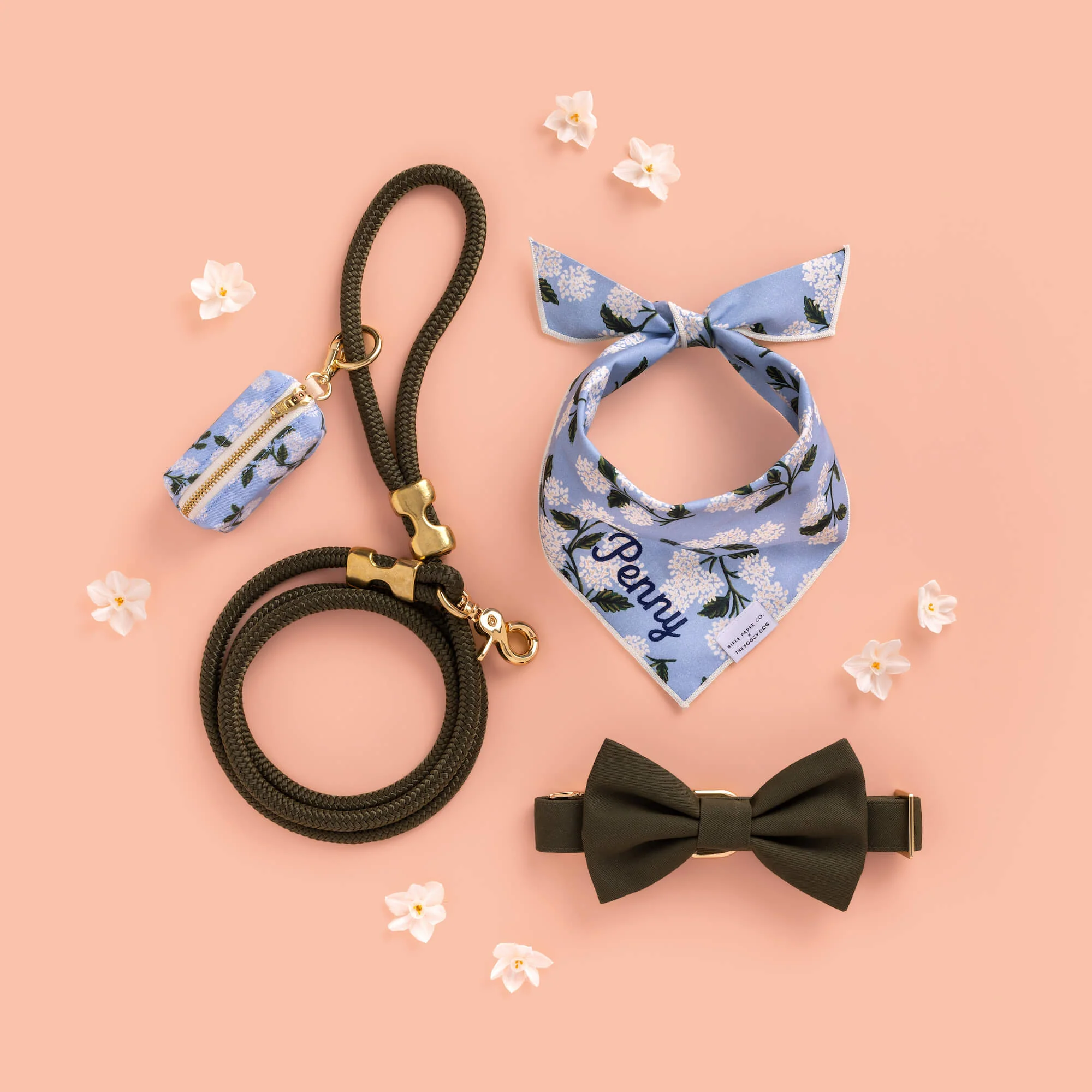 Olive Marine Rope Dog Leash - Image 6