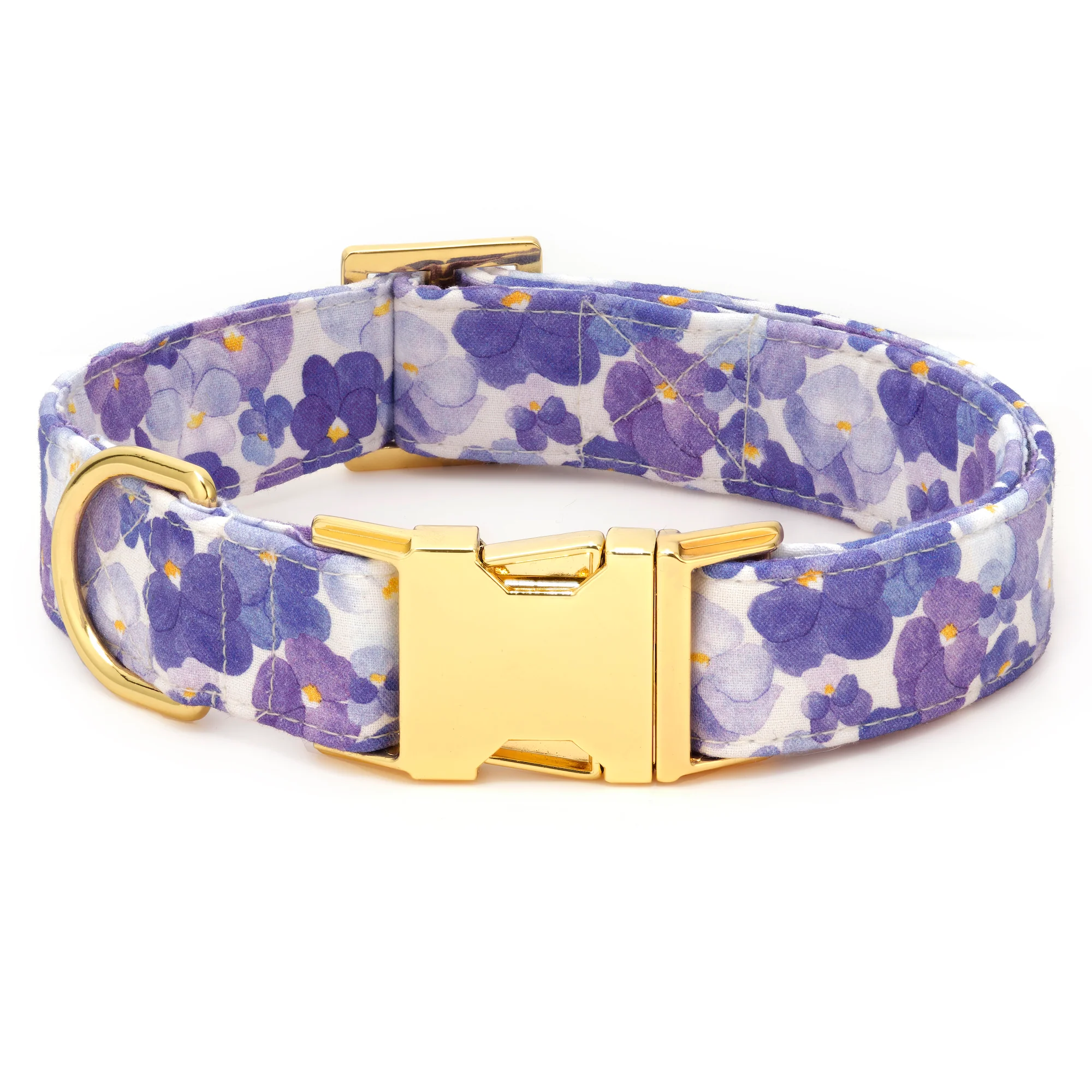 Pressed Pansies Dog Collar - Image 2