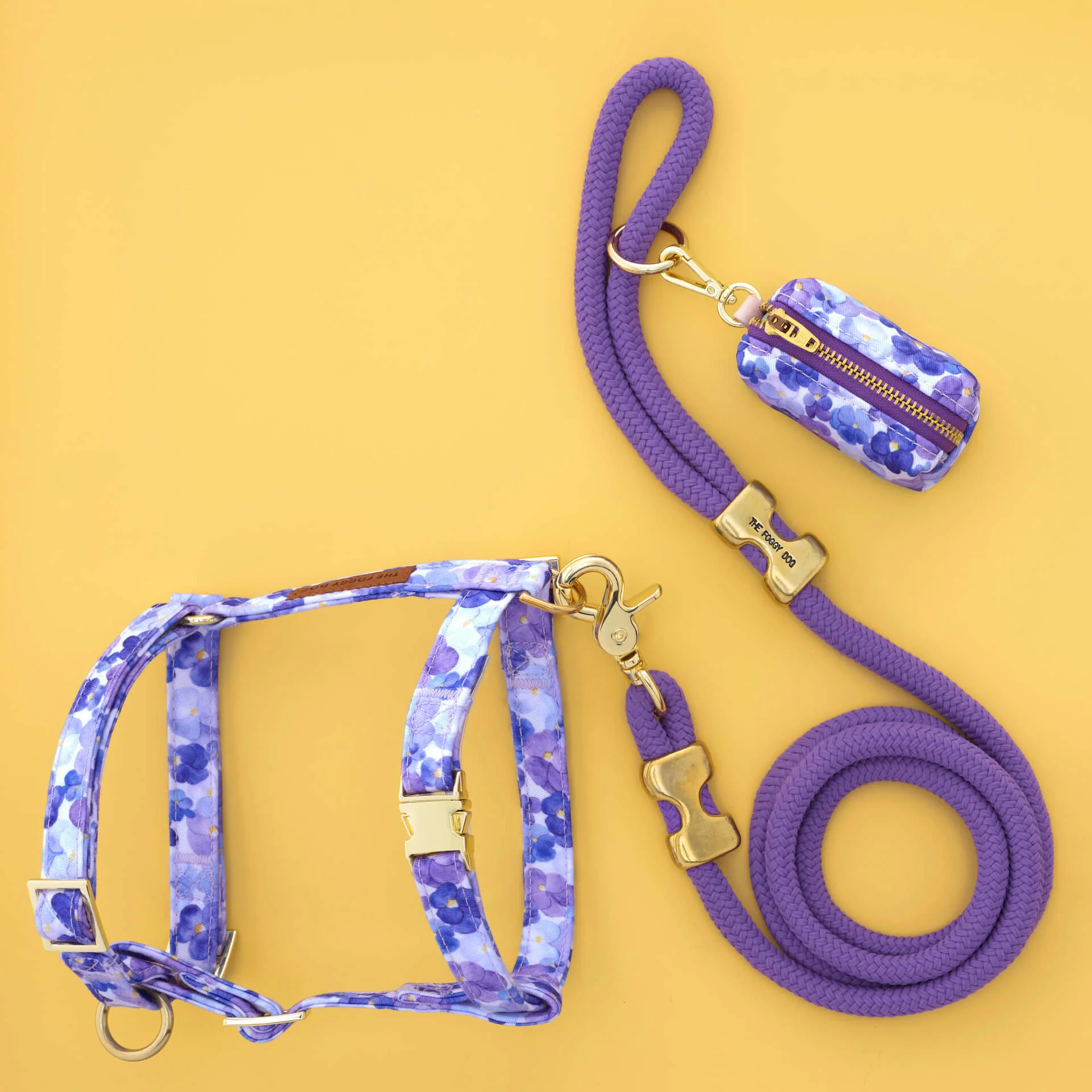 Pressed Pansies Harness Walk Set - Image 2