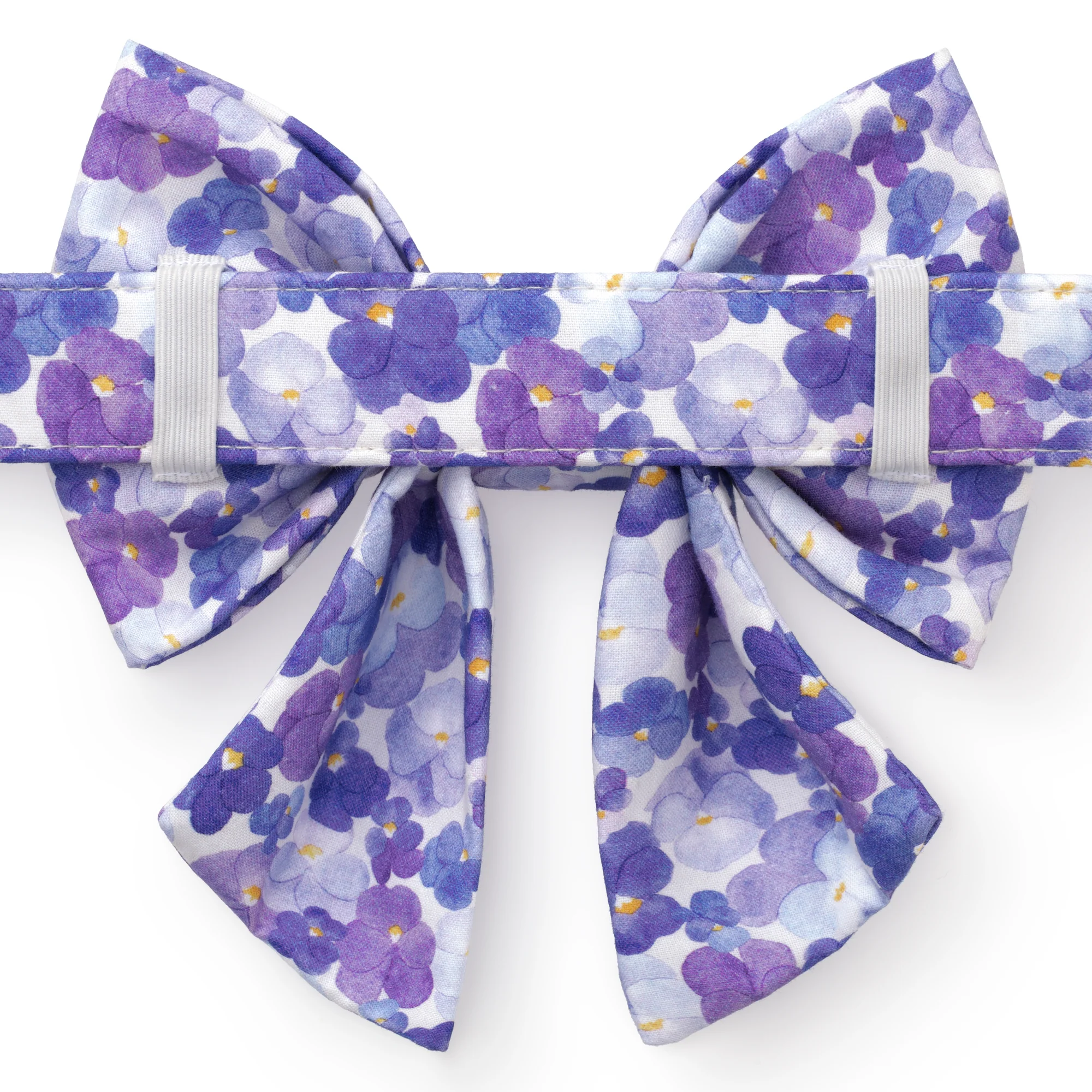 Pressed Pansies Lady Dog Bow - Image 2