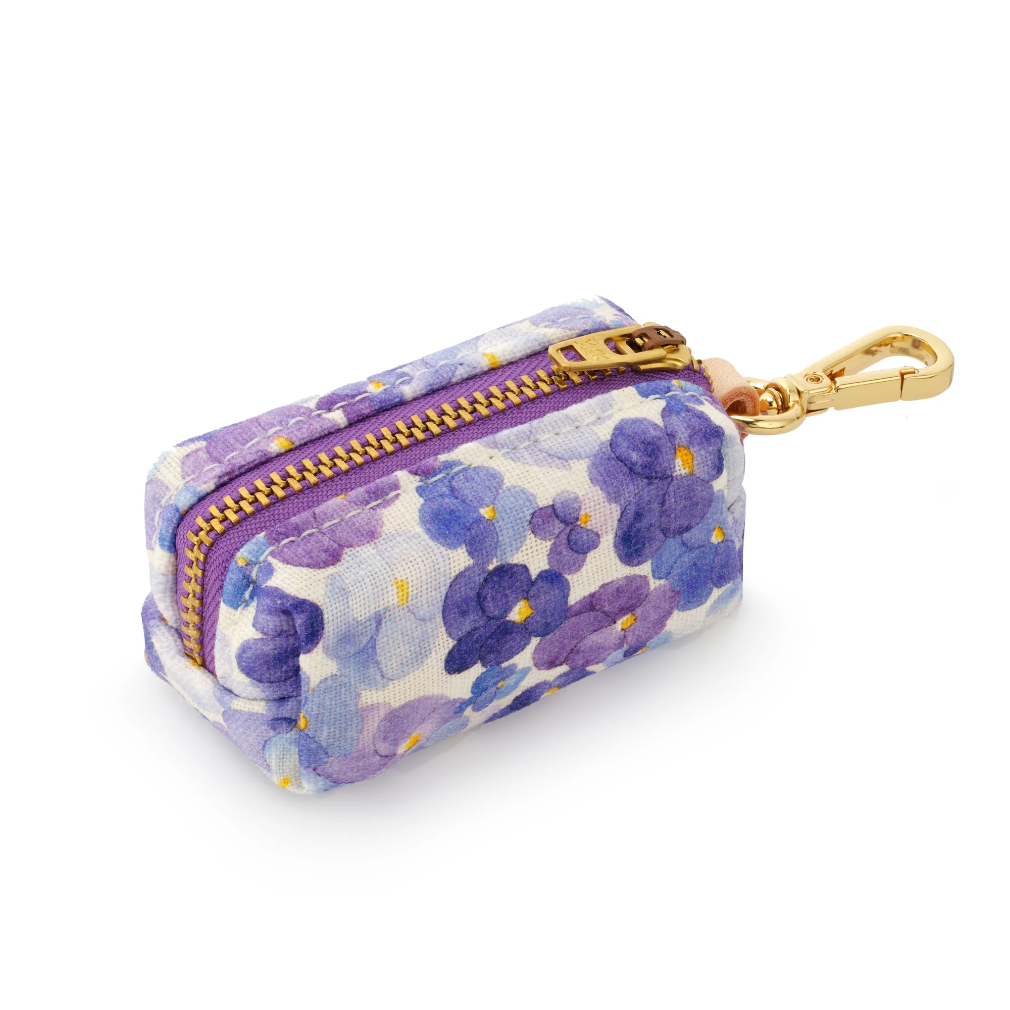Pressed Pansies Waste Bag Holder - Image 2