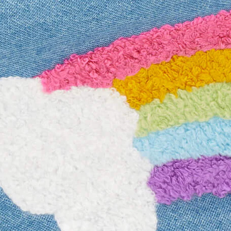 Rainbow Applique Dog Bandana - Image 11