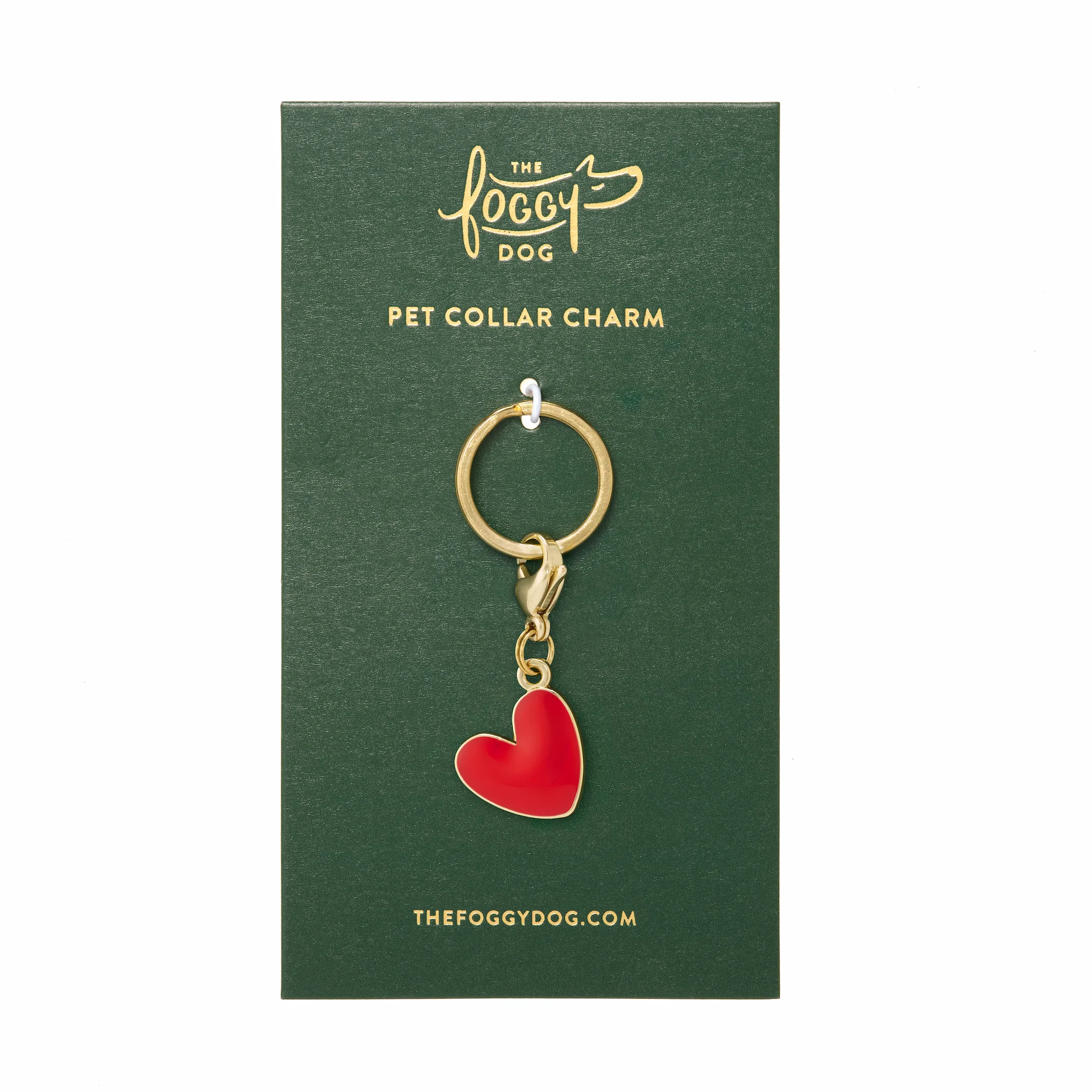 Red Heart Collar Charm - Image 6