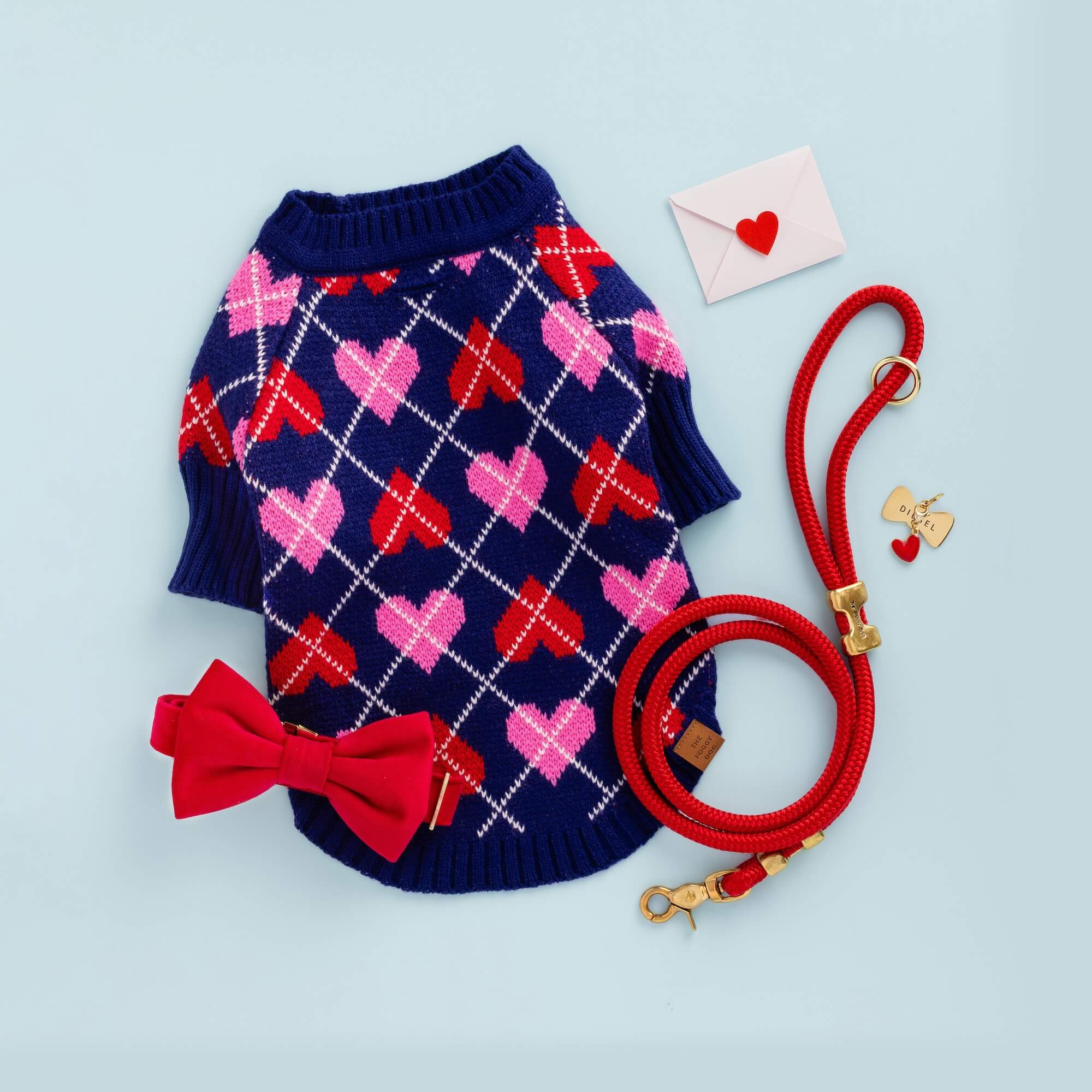 Ruby Bow Tie Collar - Image 8