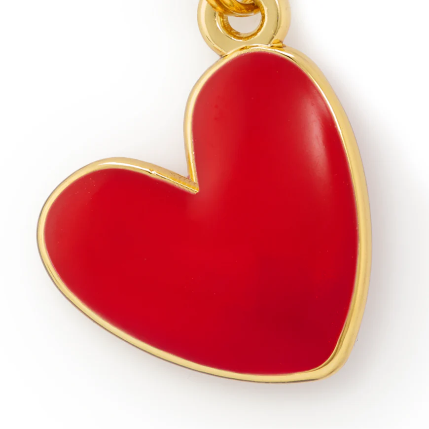 Red Heart Collar Charm - Image 8