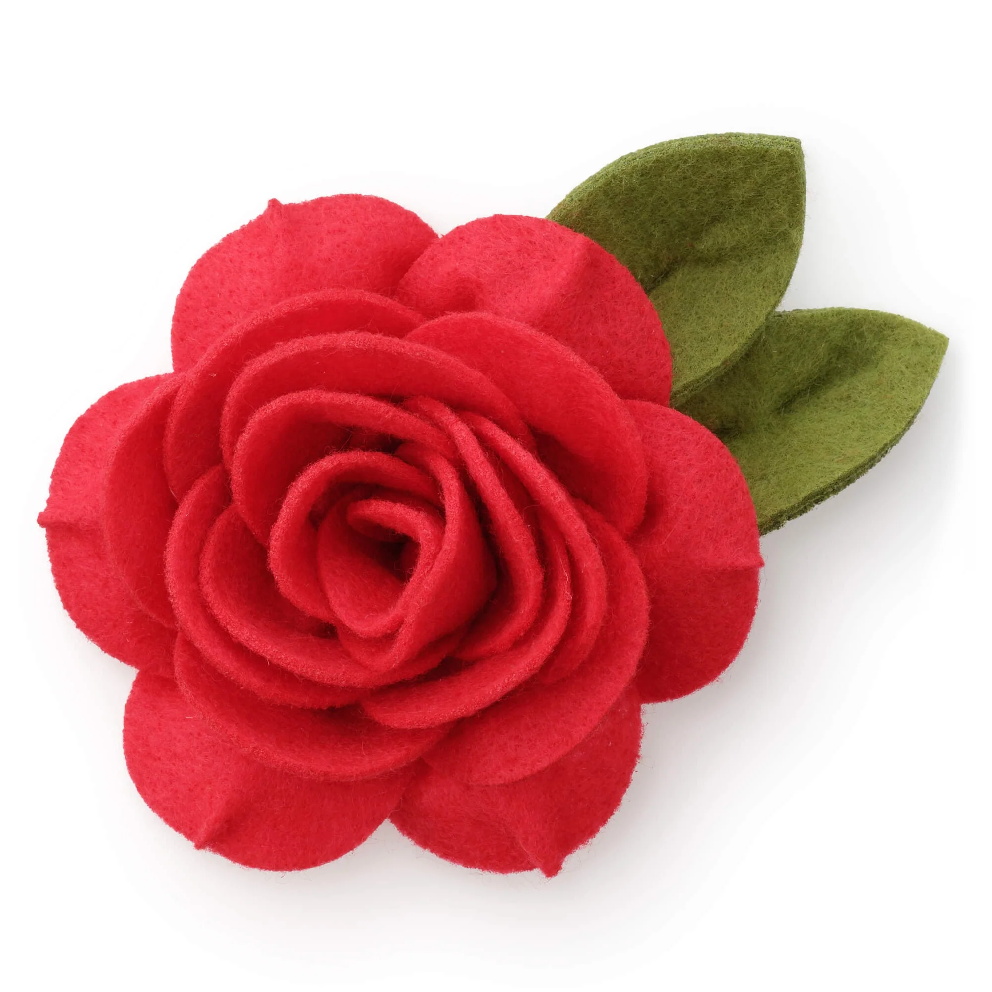 Red Rose Dog Collar Flower - Image 5