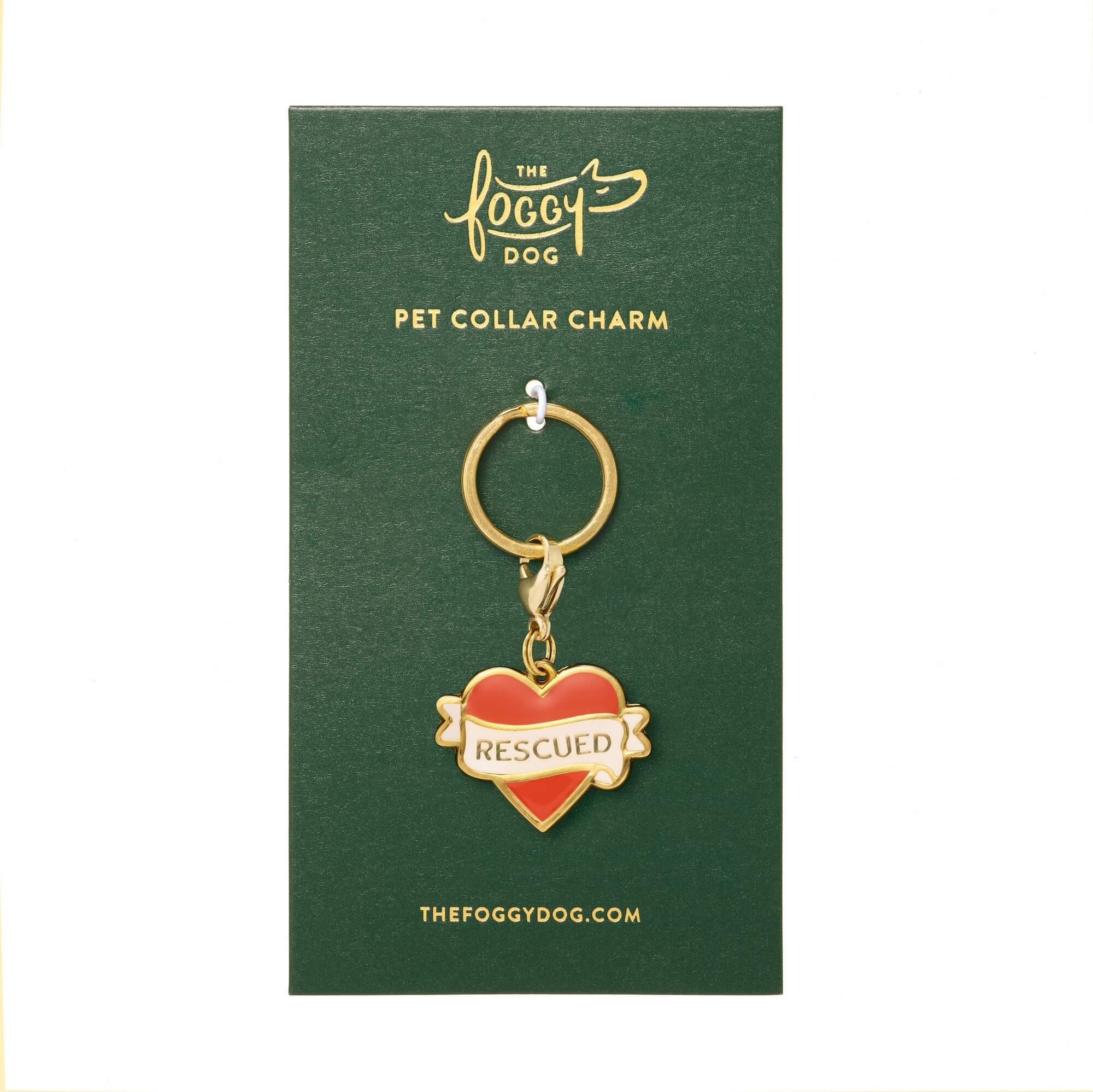 Rescued With Love Collar Charm - Image 7