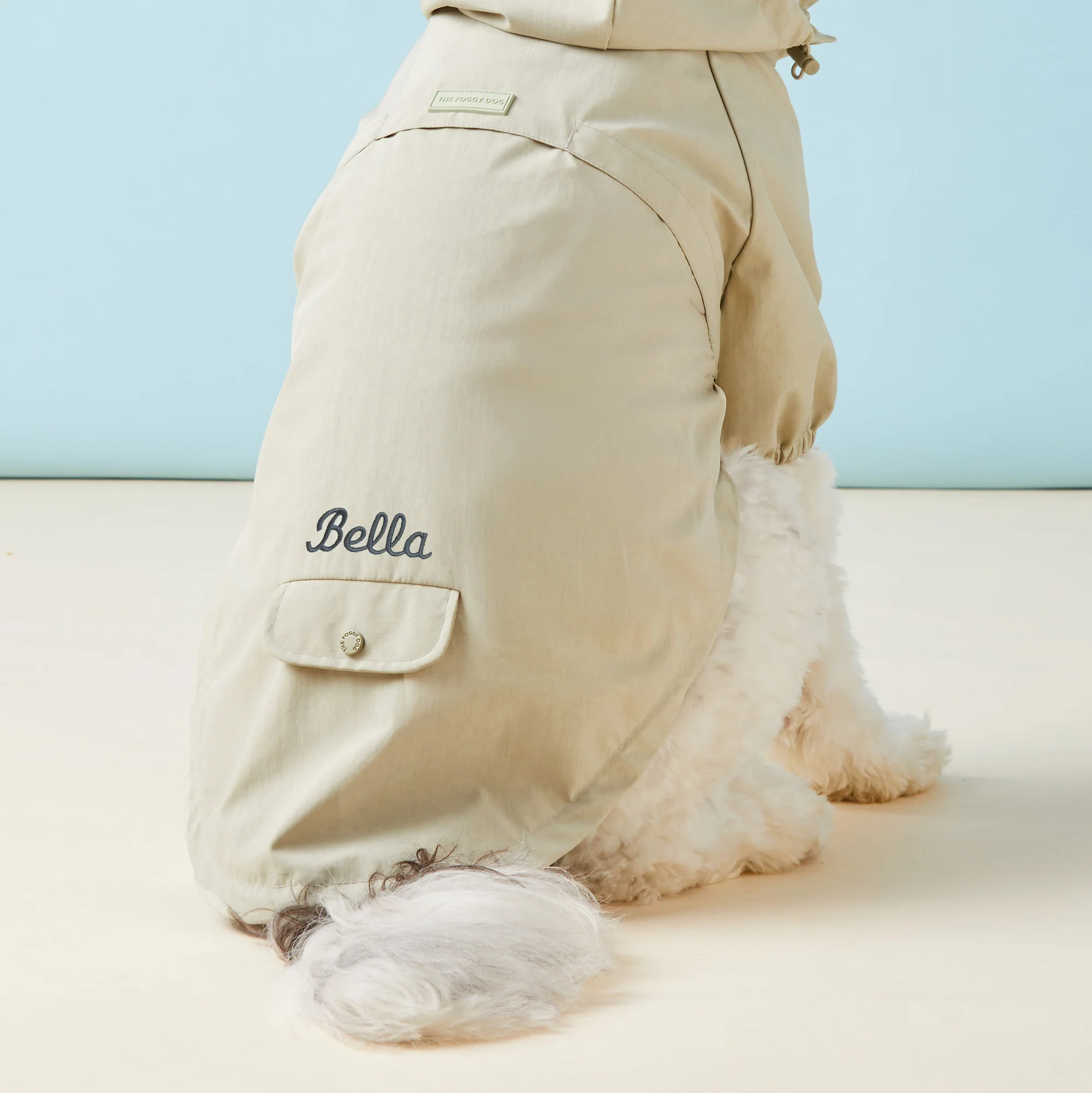Sage Dog Raincoat - Image 4