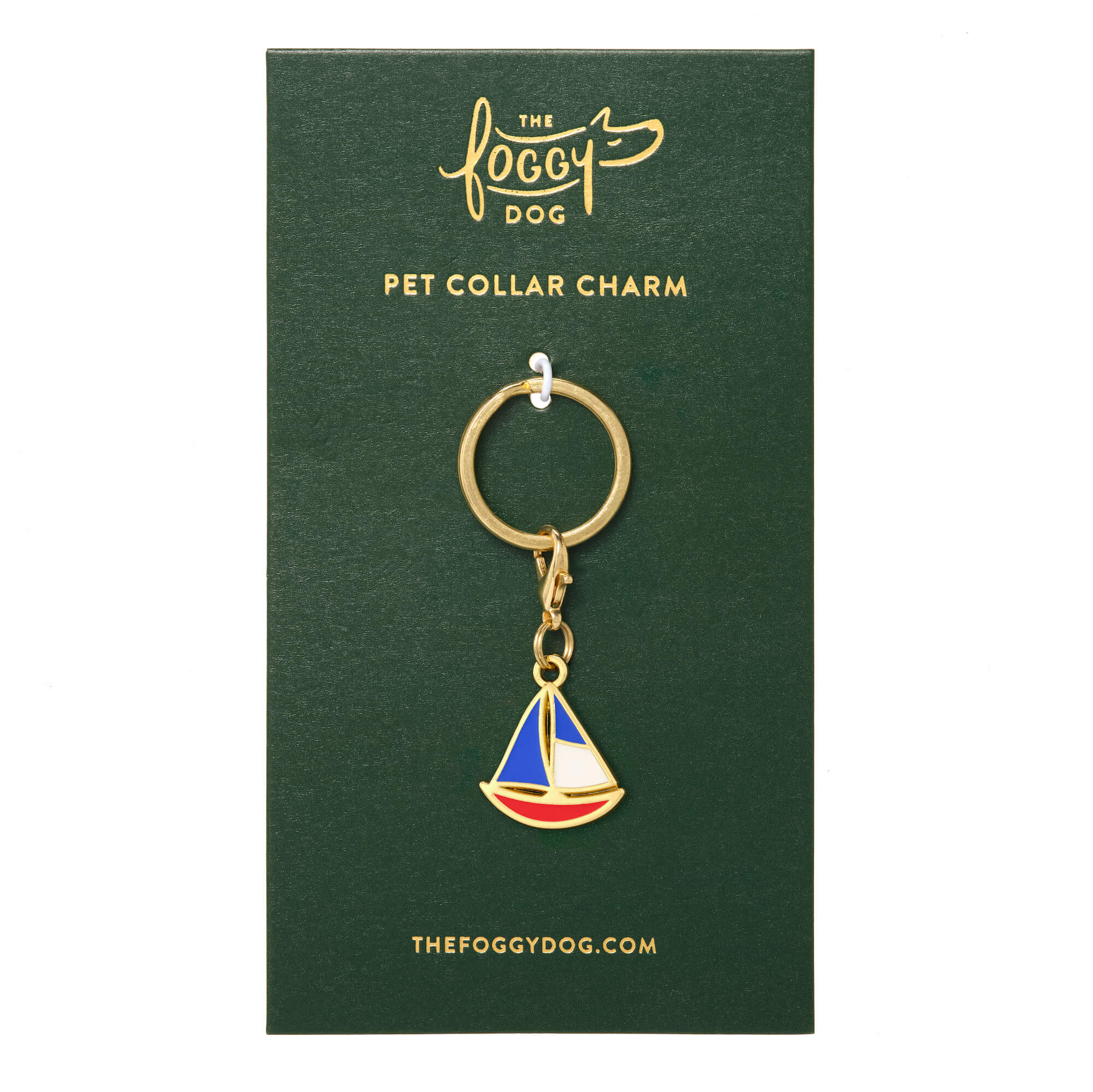Sailboat Collar Charm - Image 5