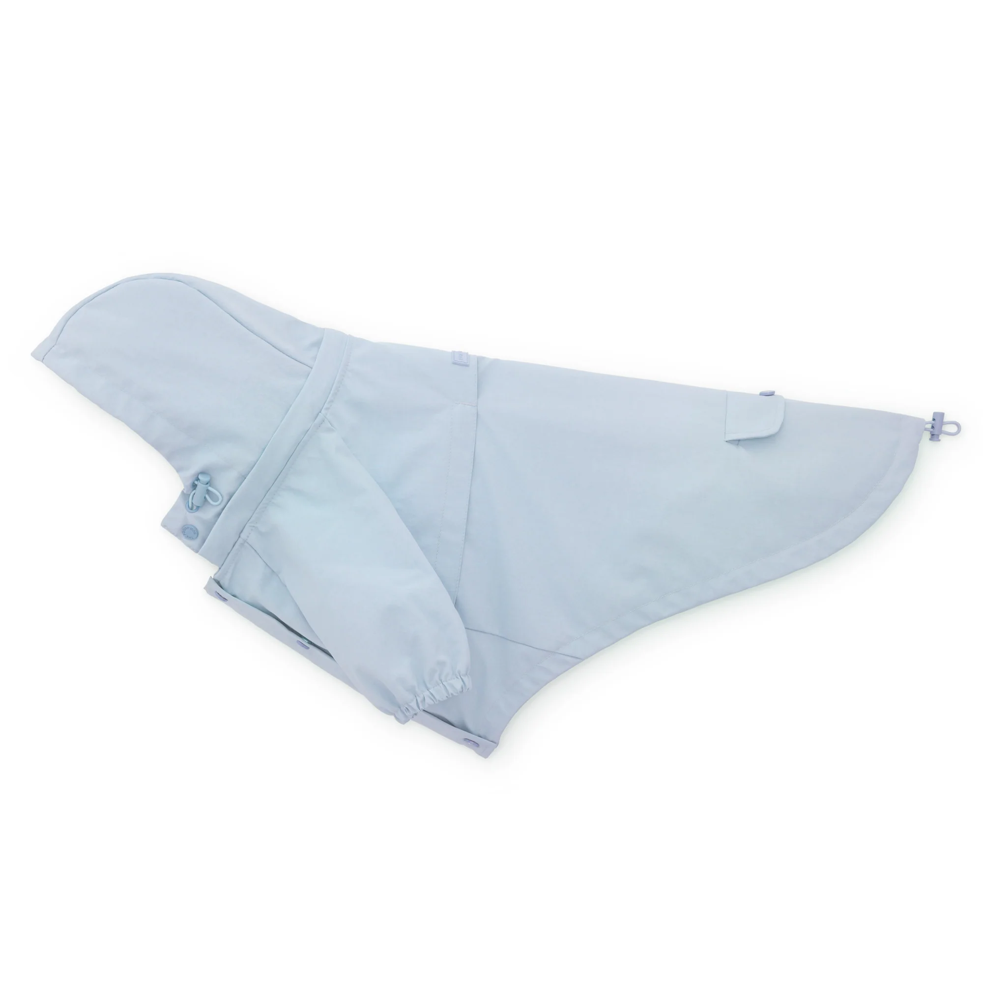 Sky Blue Dog Raincoat - Image 9