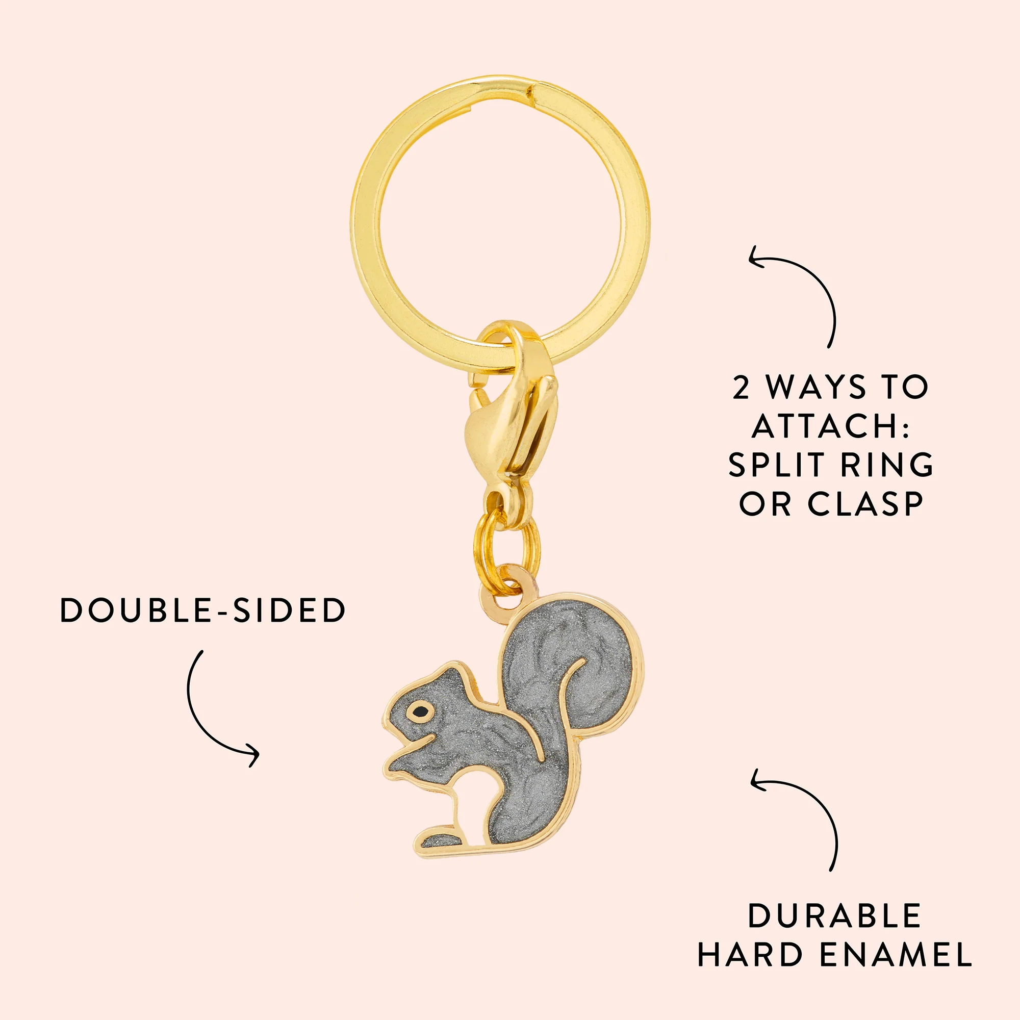 Squirrel Collar Charm - Image 5