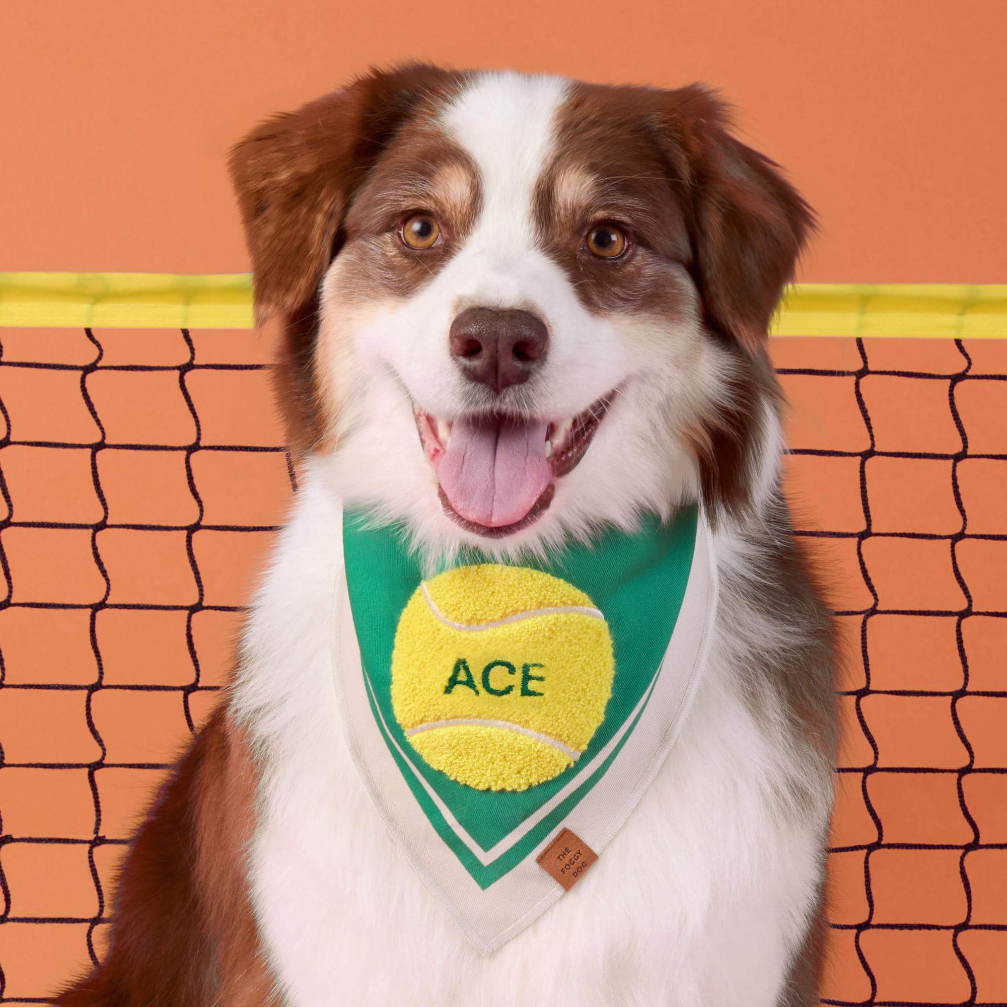 Tennis Applique Dog Bandana - Image 3