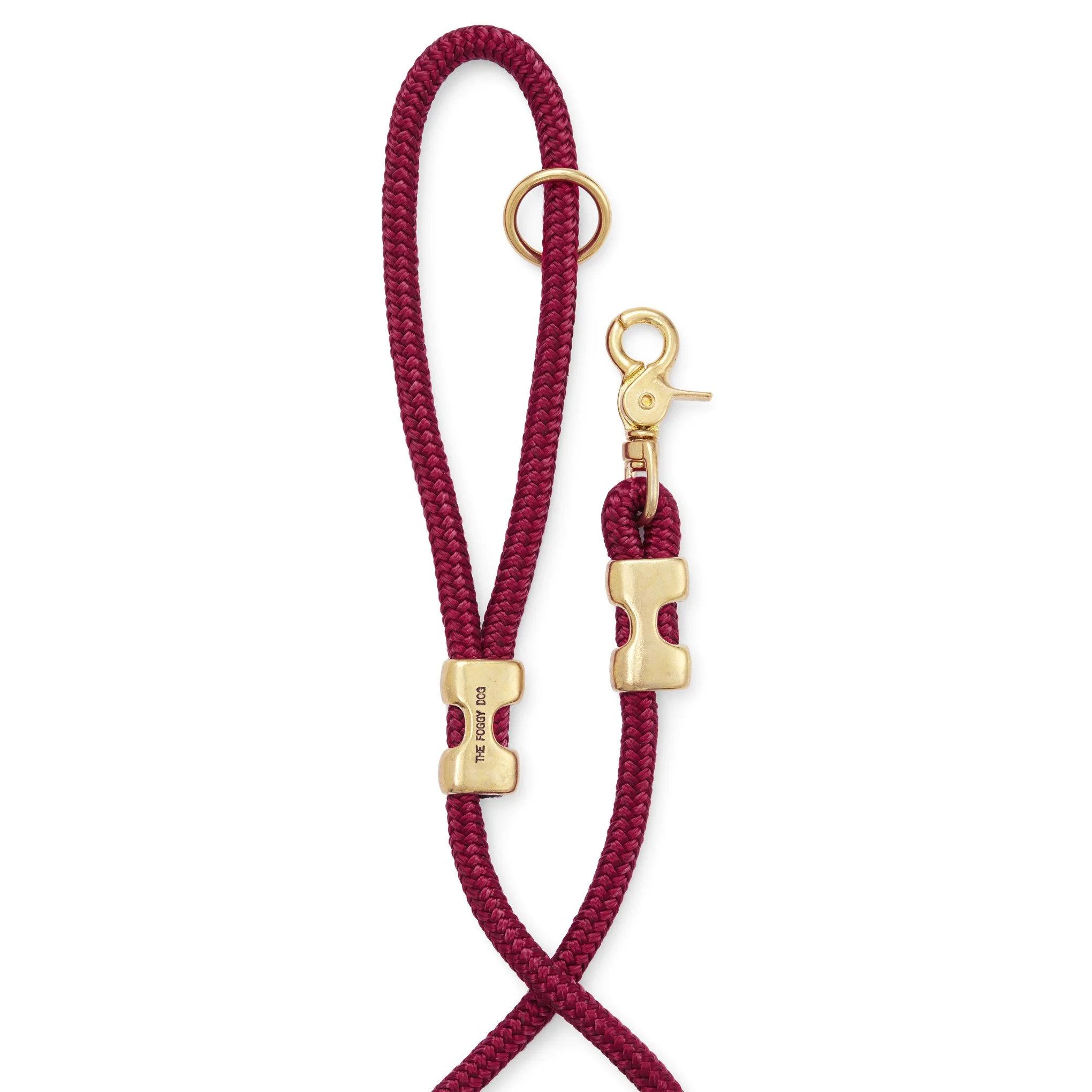 Wine Marine Rope Dog Leash - Image 2